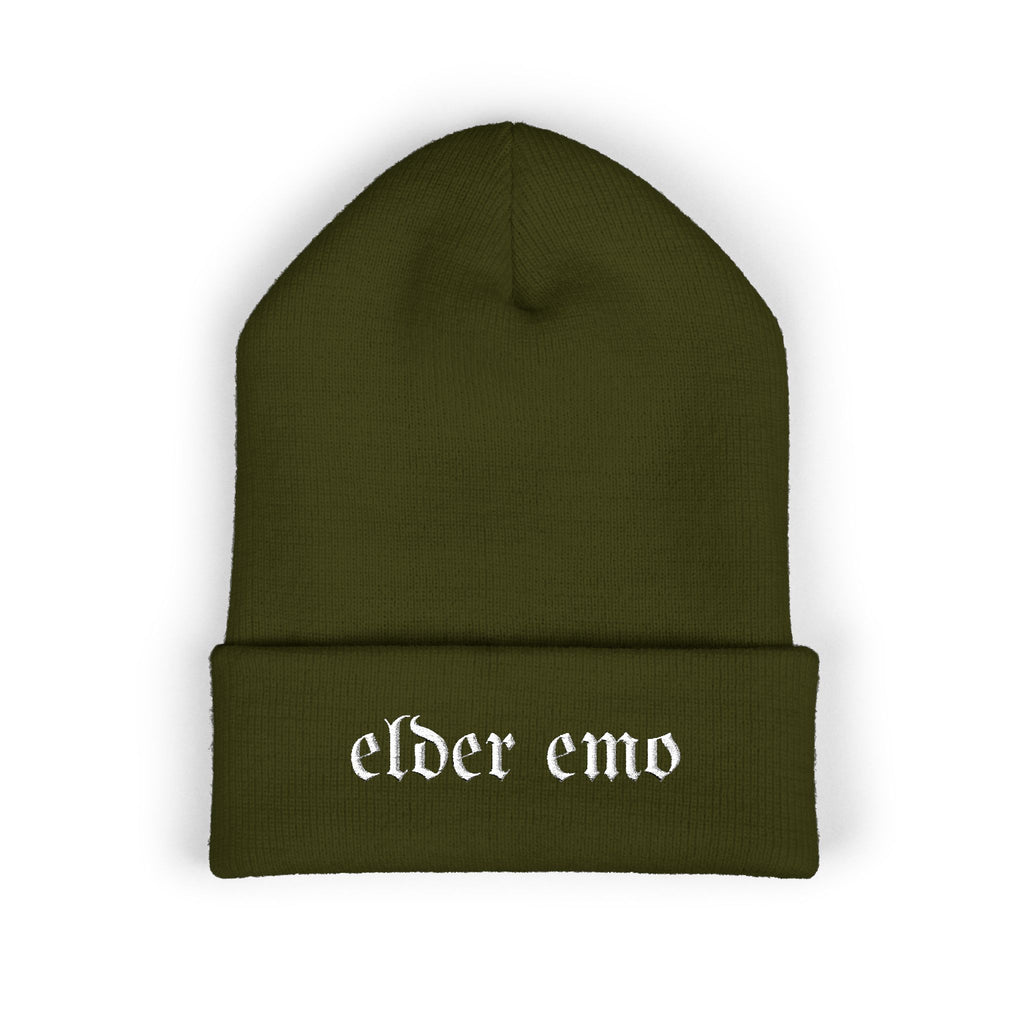 Elder Emo Classic Cuffed Beanie (Embroidery)