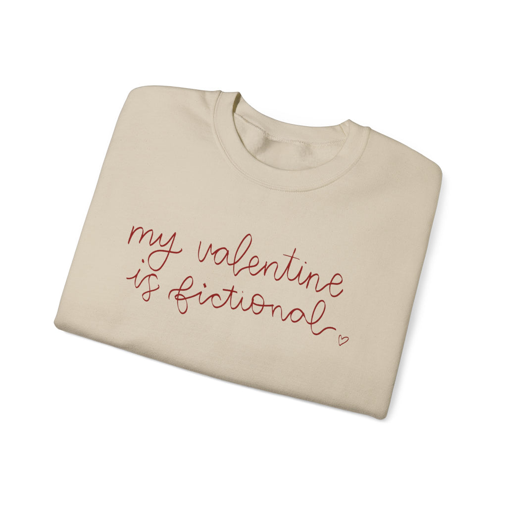 Fictional Vday Unisex Crewneck Sweatshirt