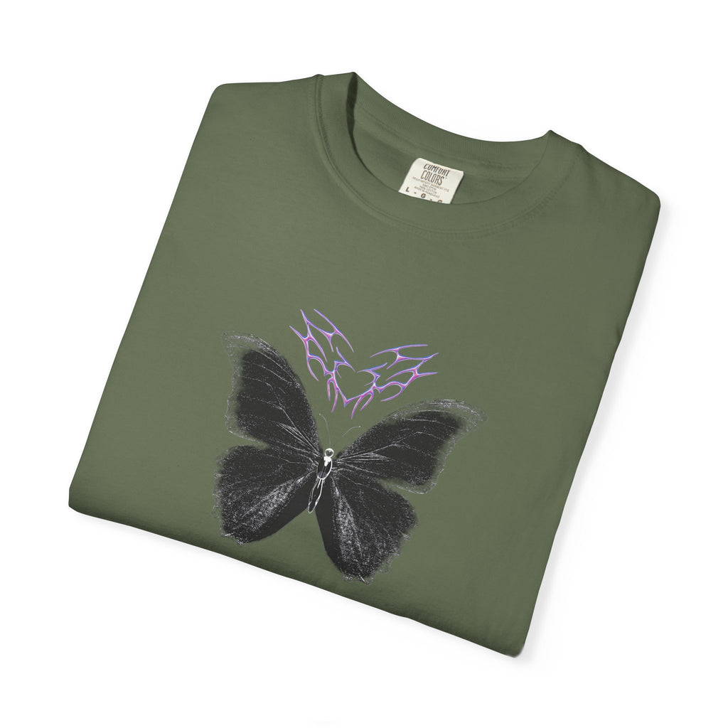 Unisex Garment-Dyed Butterfly Shadowseam T-shirt