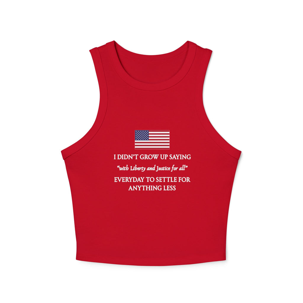 Liberty&Justicd Micro Rib Tank Top