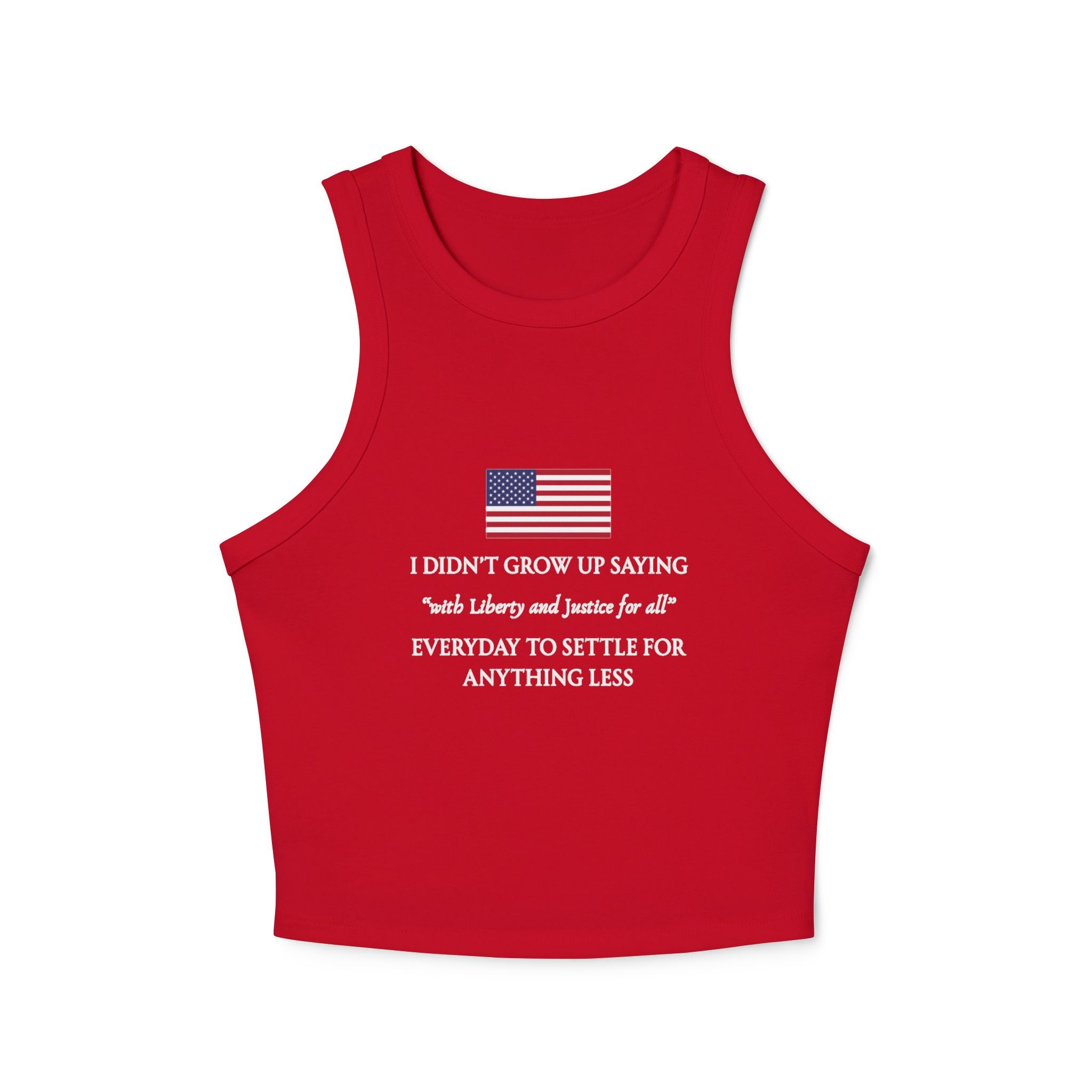 Liberty&Justicd Micro Rib Tank Top