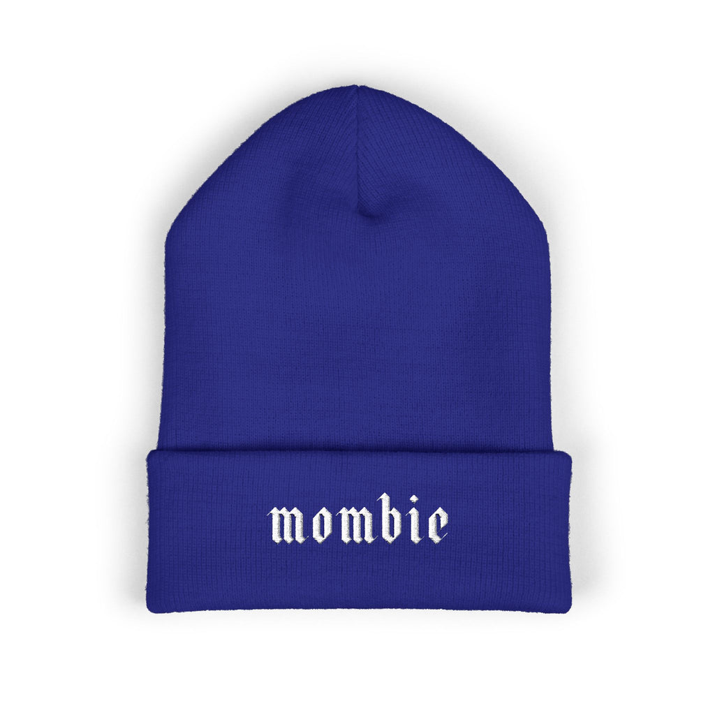 Mombie Cuffed Beanie (Embroidery)