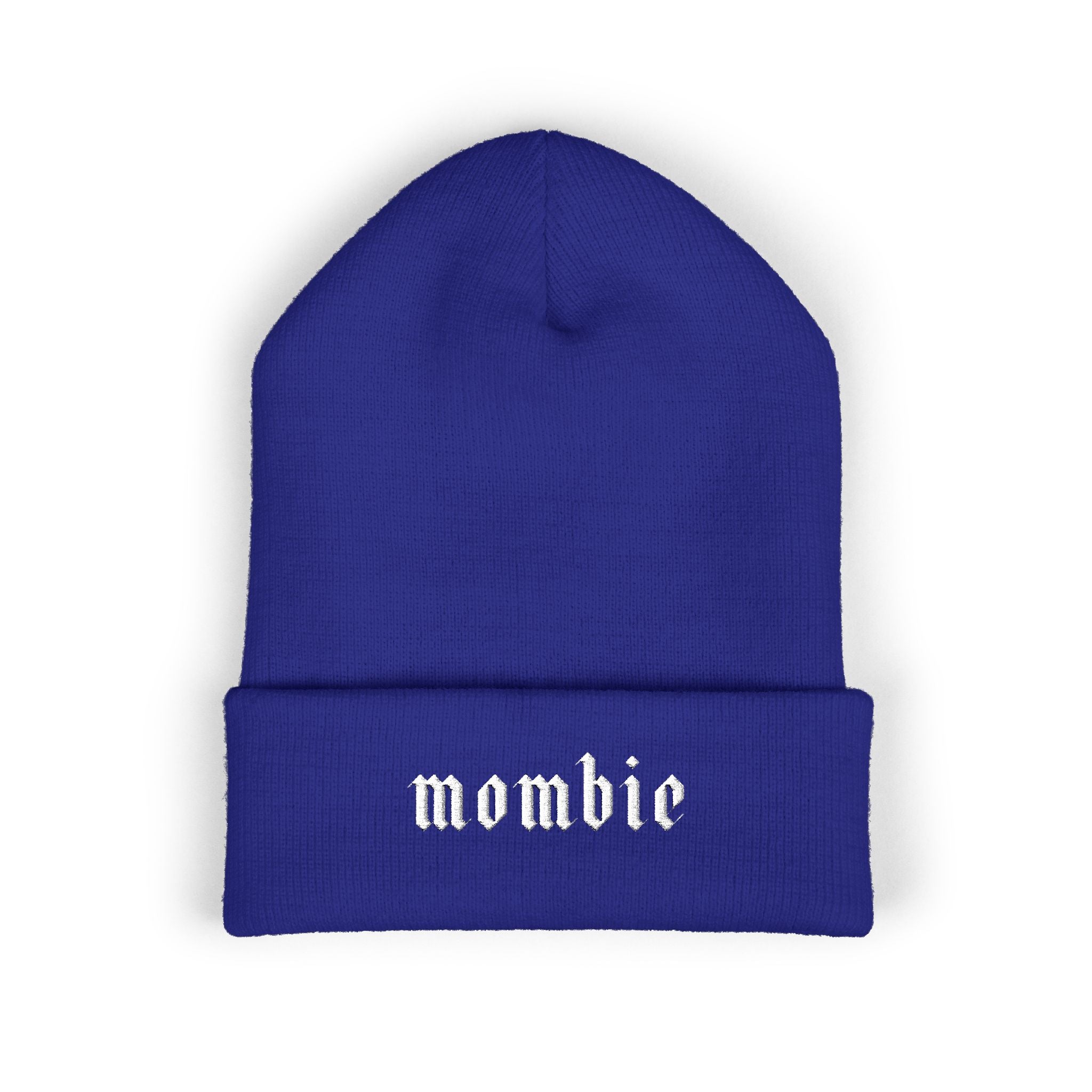 Mombie Cuffed Beanie (Embroidery)