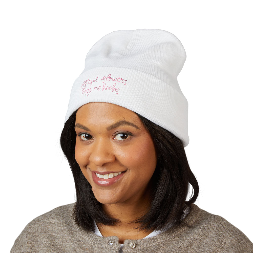 Buy Me Books Classic Cuffed Beanie (Embroidery)