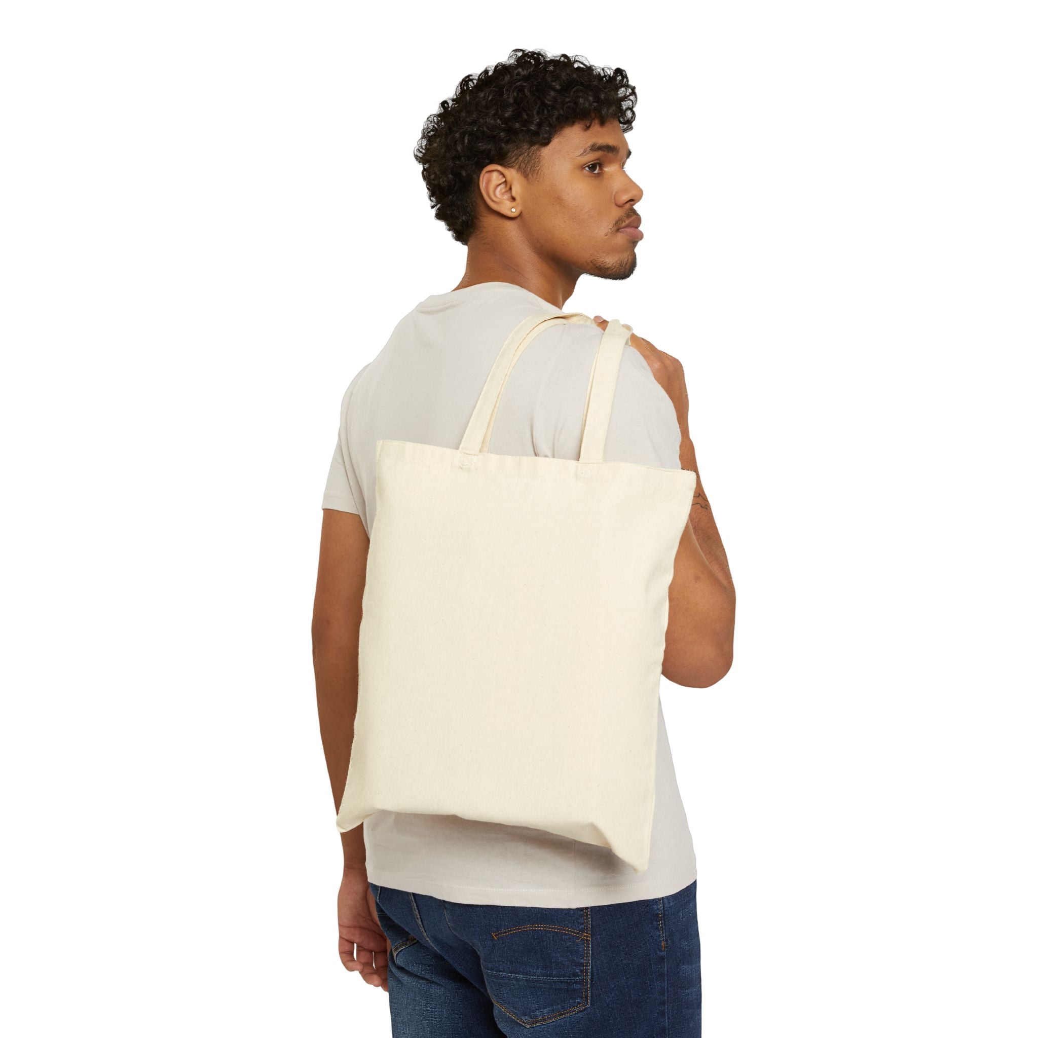 Buy Me Books Cotton Canvas Tote Bag