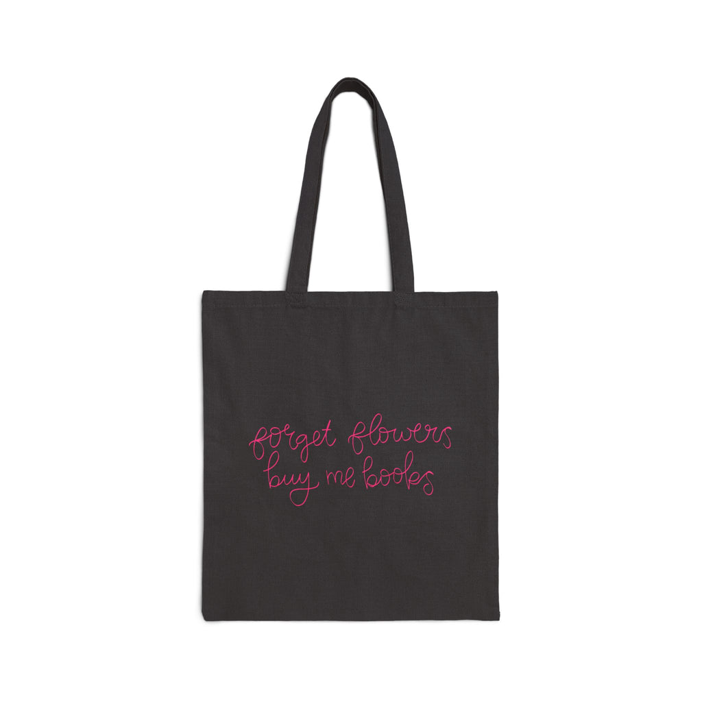Buy Me Books Cotton Canvas Tote Bag