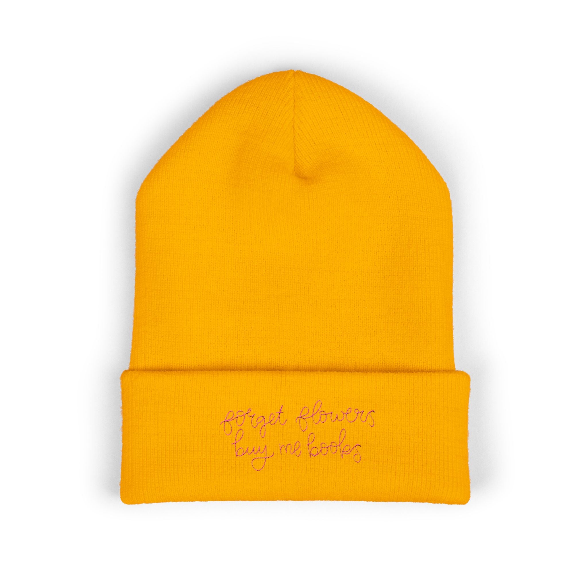 Buy Me Books Classic Cuffed Beanie (Embroidery)