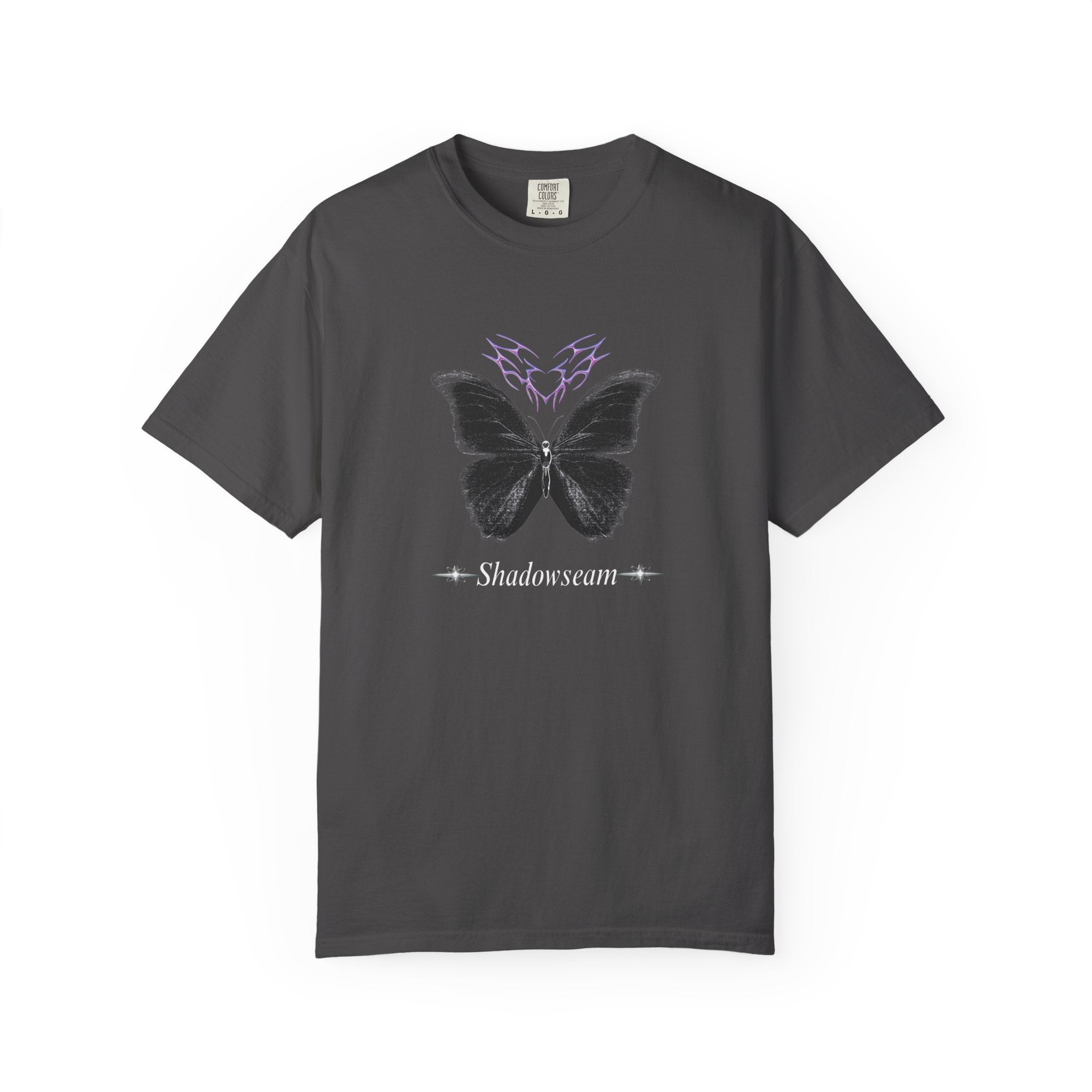 Unisex Garment-Dyed Butterfly Shadowseam T-shirt