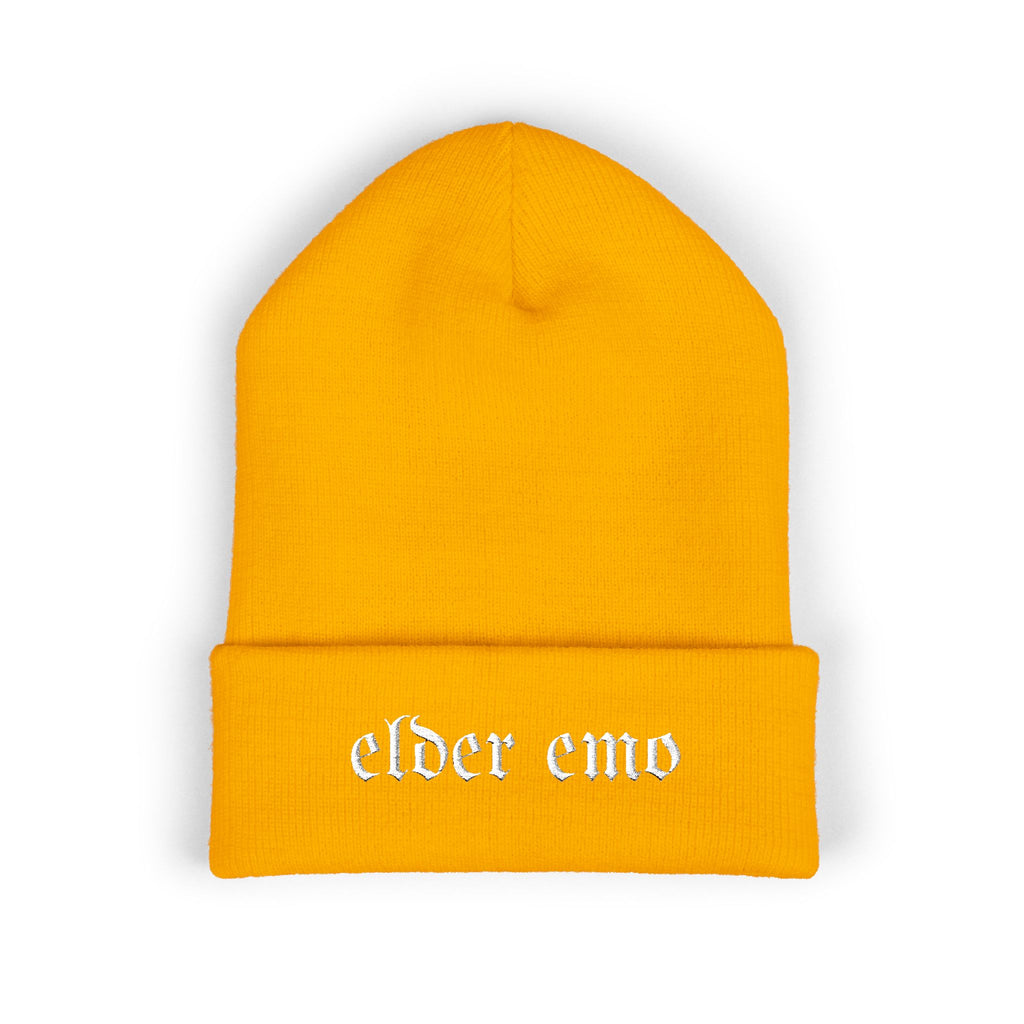 Elder Emo Classic Cuffed Beanie (Embroidery)