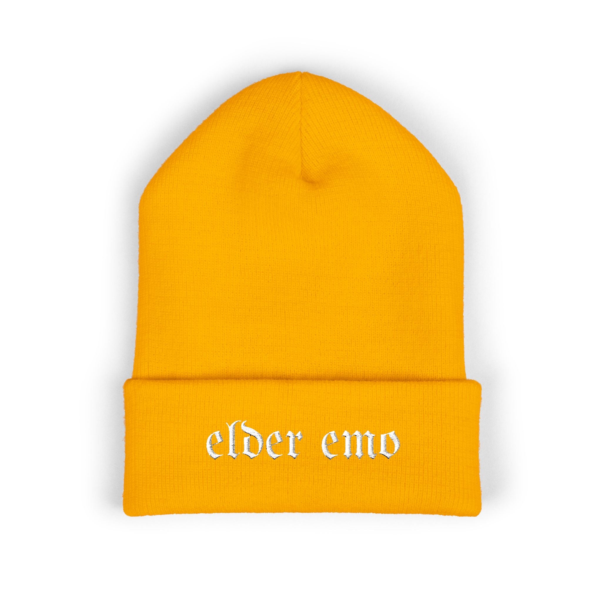 Elder Emo Classic Cuffed Beanie (Embroidery)