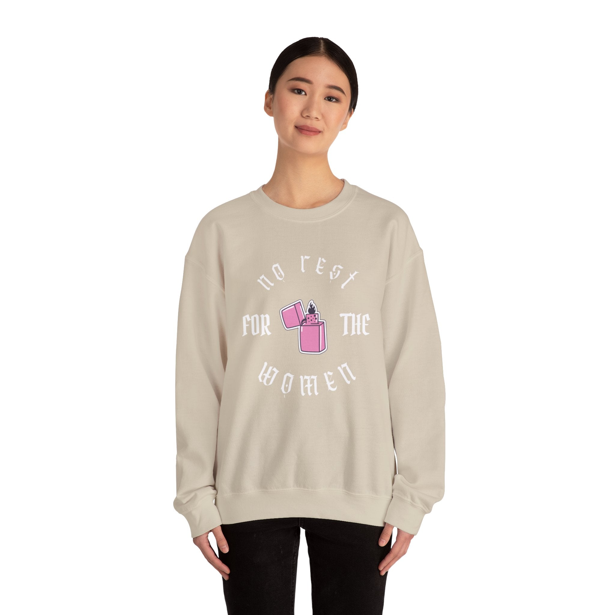 No Rest For Women Unisex Heavy Blend™ Crewneck Sweatshirt