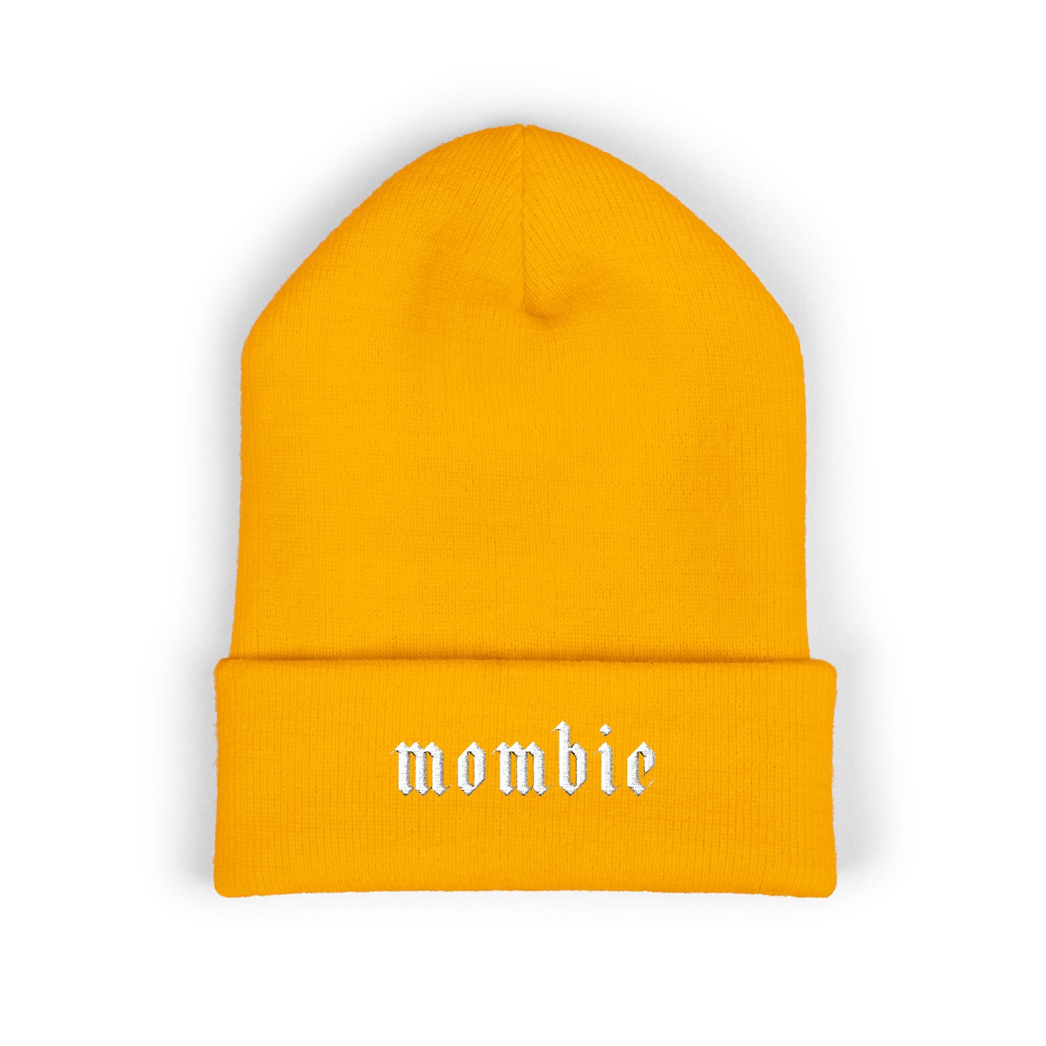Mombie Cuffed Beanie (Embroidery)