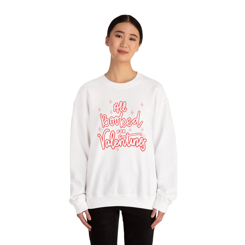 All Booked Vday Unisex Crewneck Sweatshirt