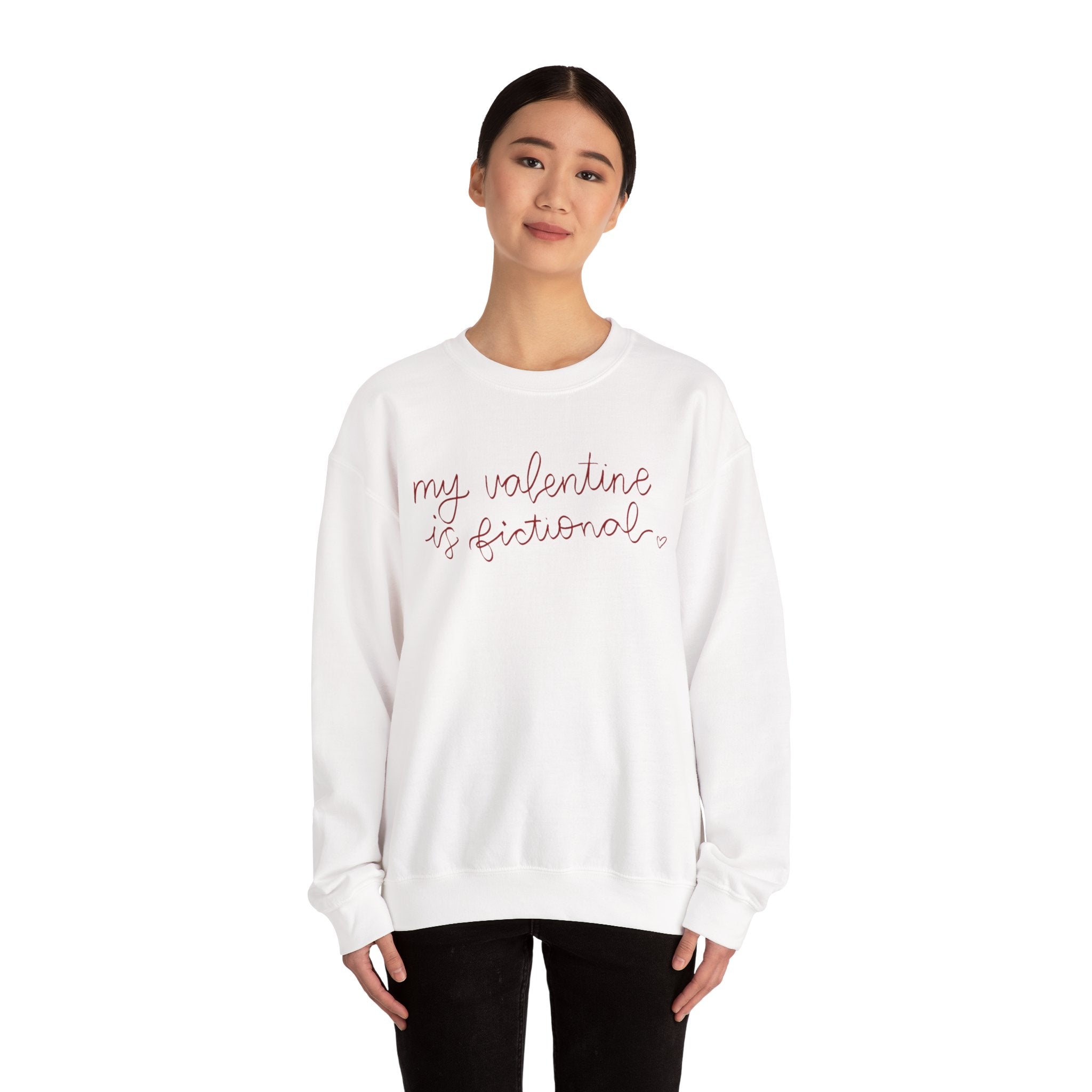 Fictional Vday Unisex Crewneck Sweatshirt