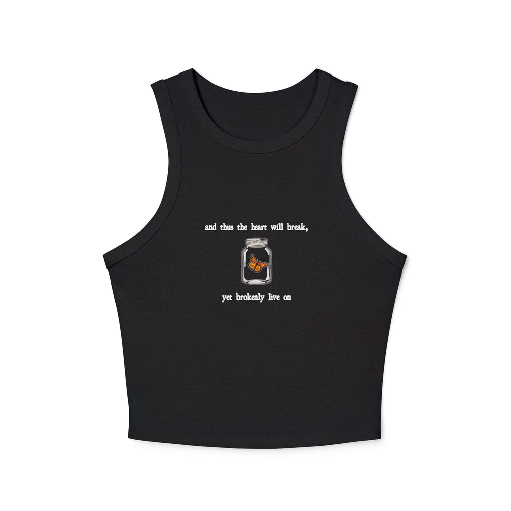 Frankenstein Women's Micro Rib Racer Tank Top