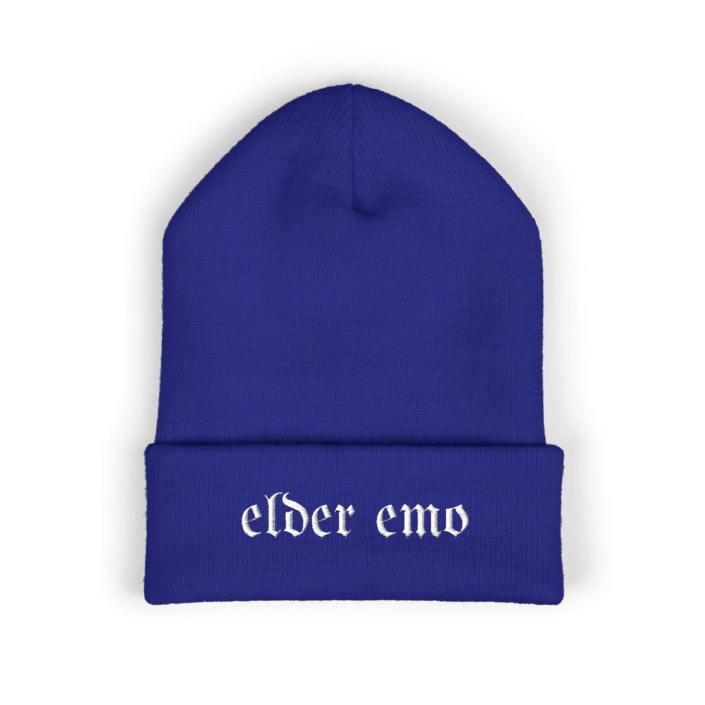 Elder Emo Classic Cuffed Beanie (Embroidery)