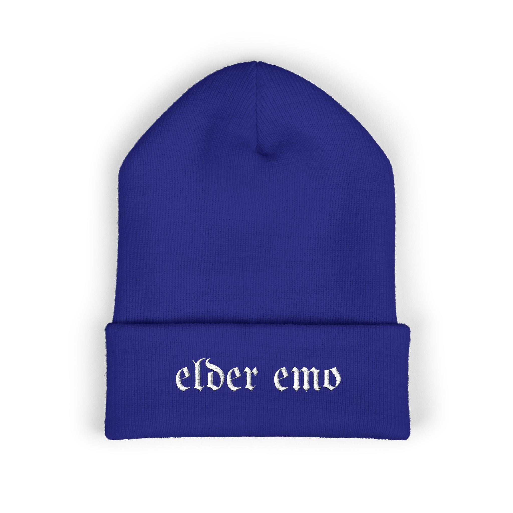 Elder Emo Classic Cuffed Beanie (Embroidery)