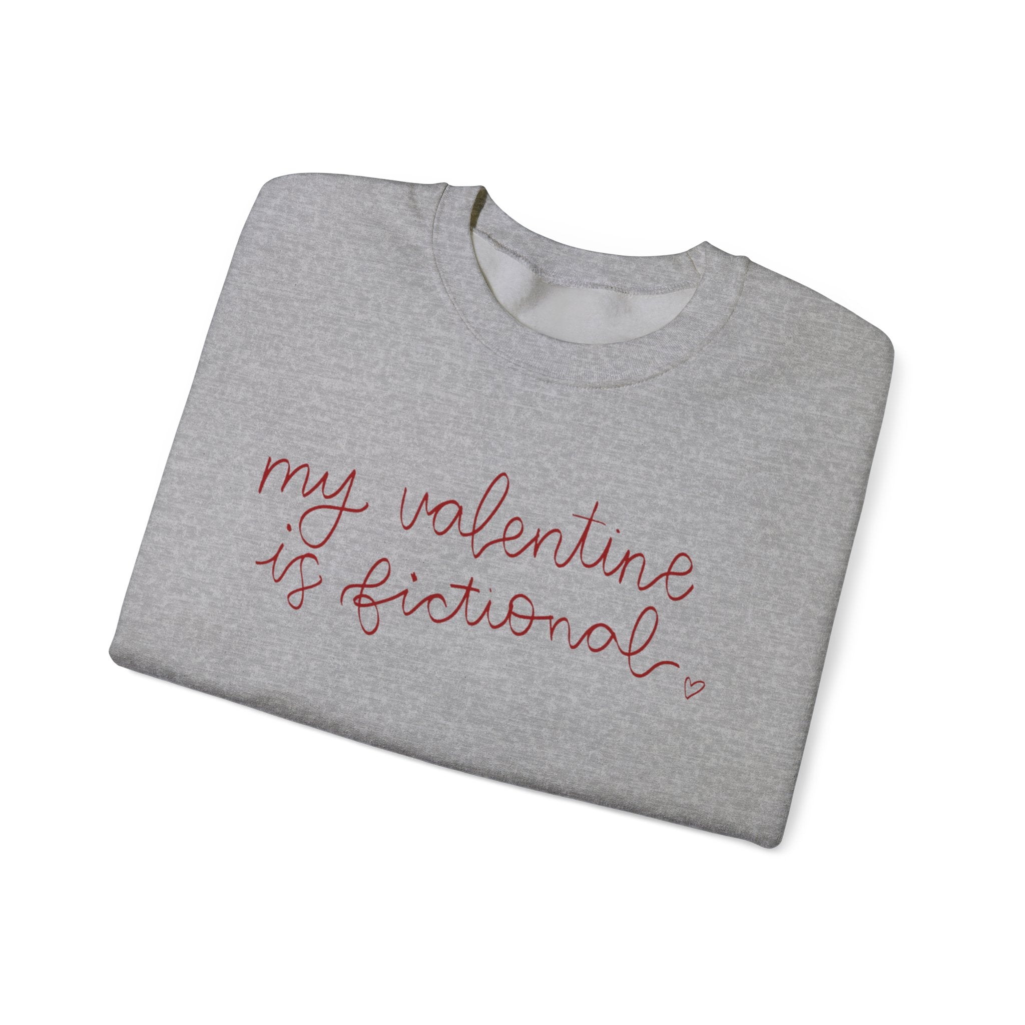 Fictional Vday Unisex Crewneck Sweatshirt