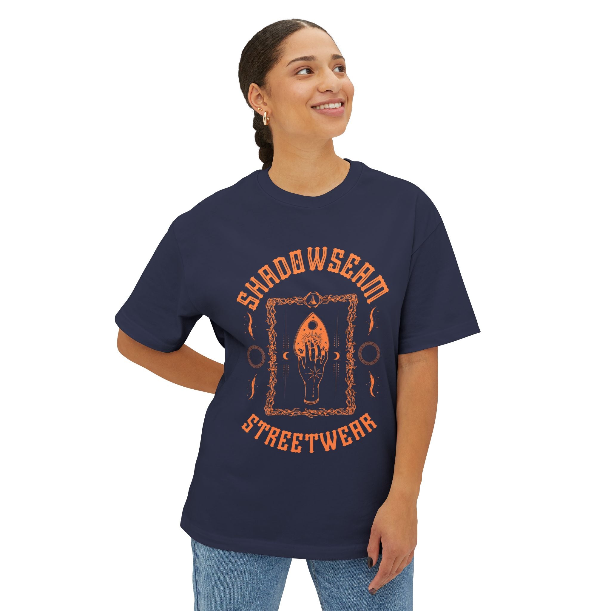 Shadowseam Unisex Oversized Boxy Tee