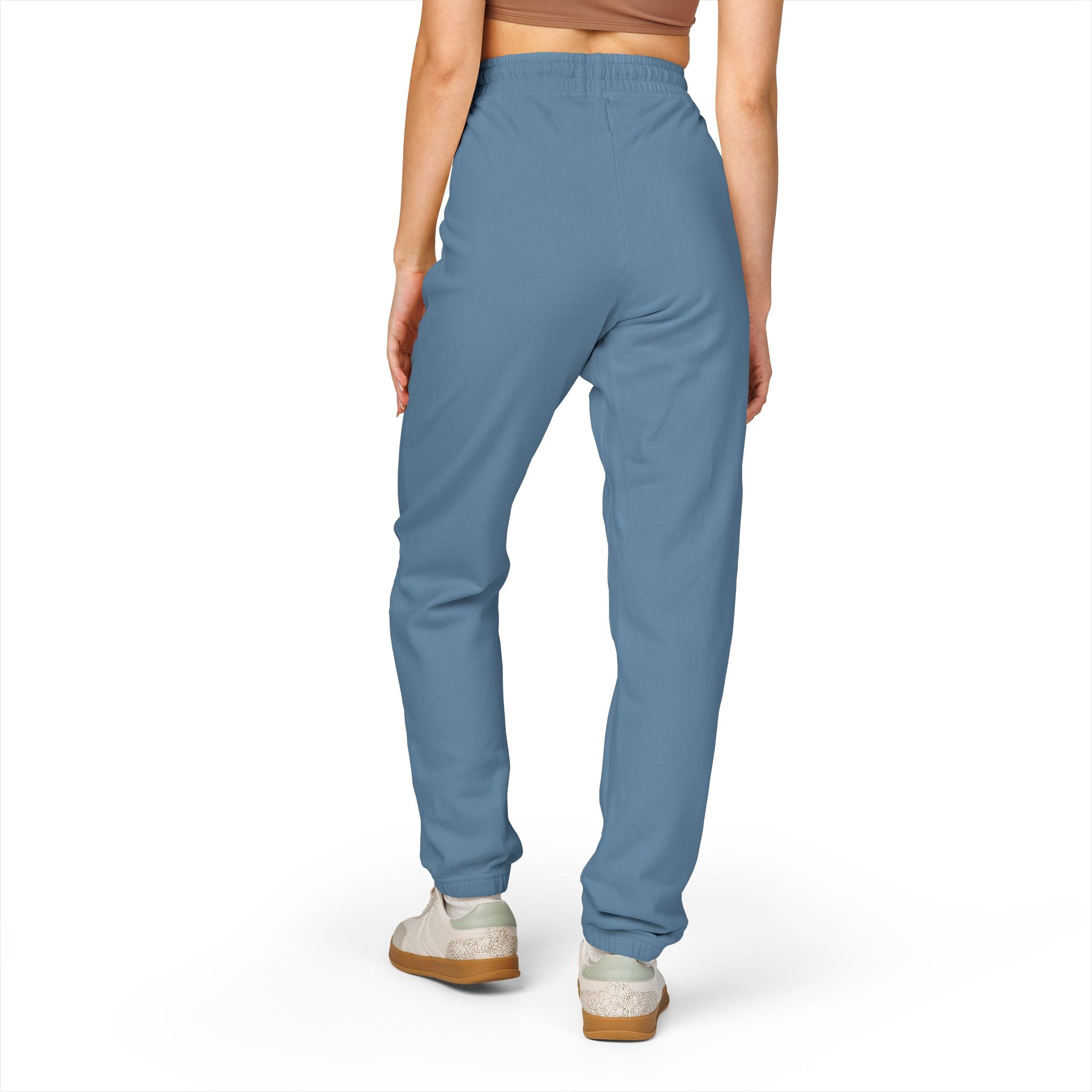Logo Unisex Garment-Dyed Fleece Sweatpants