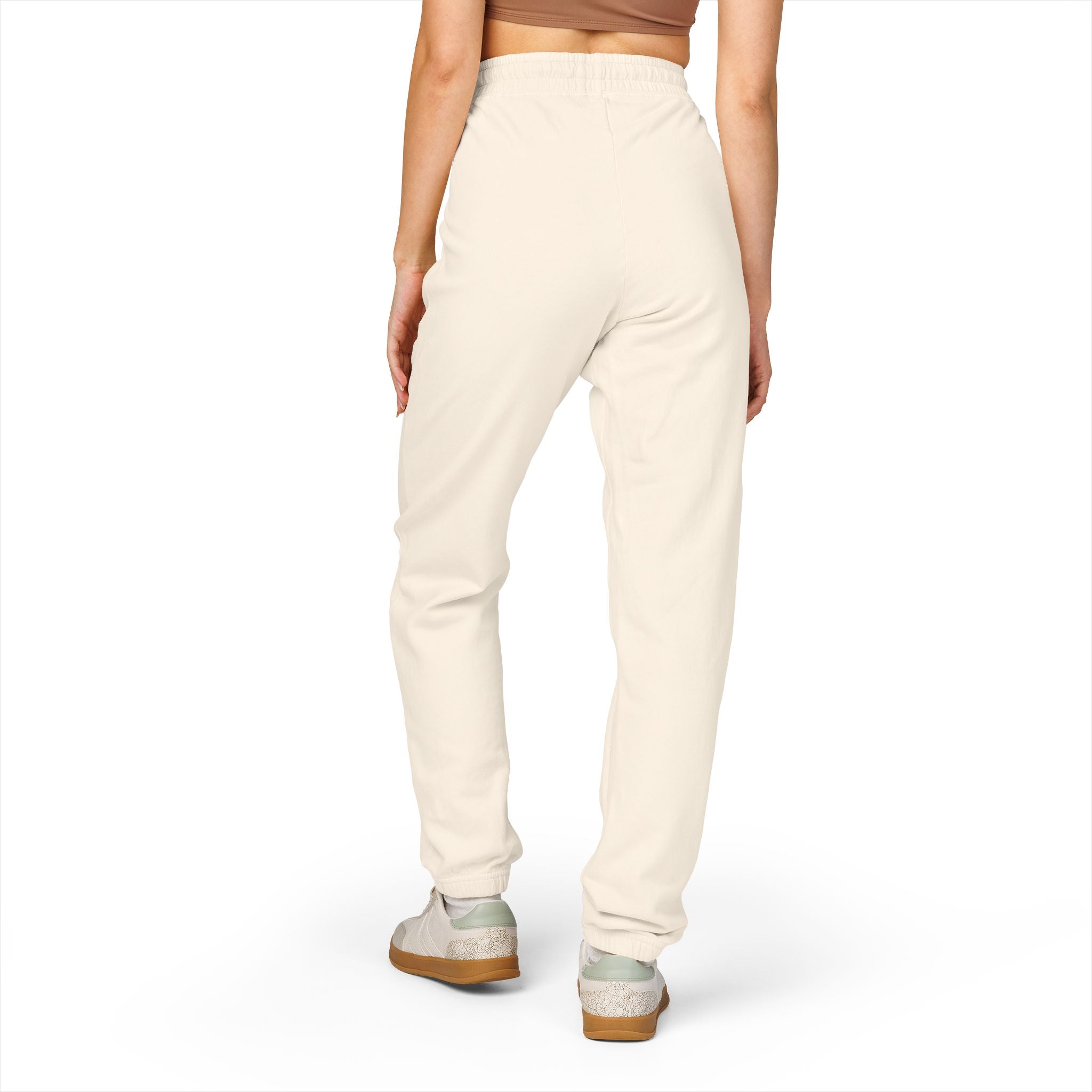 Logo Unisex Garment-Dyed Fleece Sweatpants