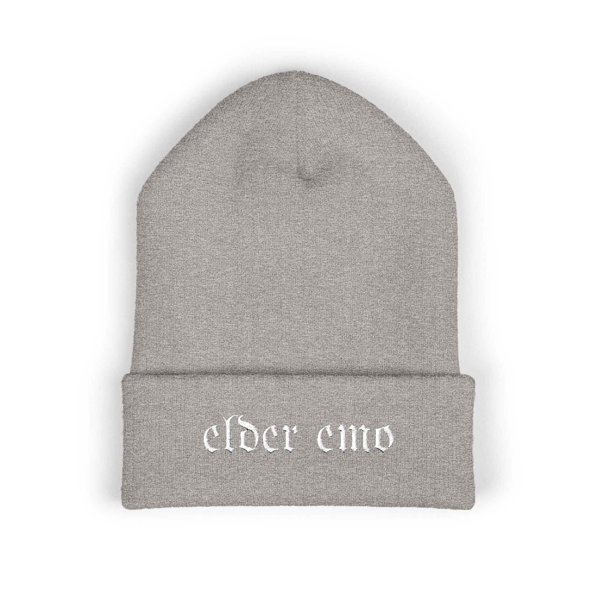 Elder Emo Classic Cuffed Beanie (Embroidery)