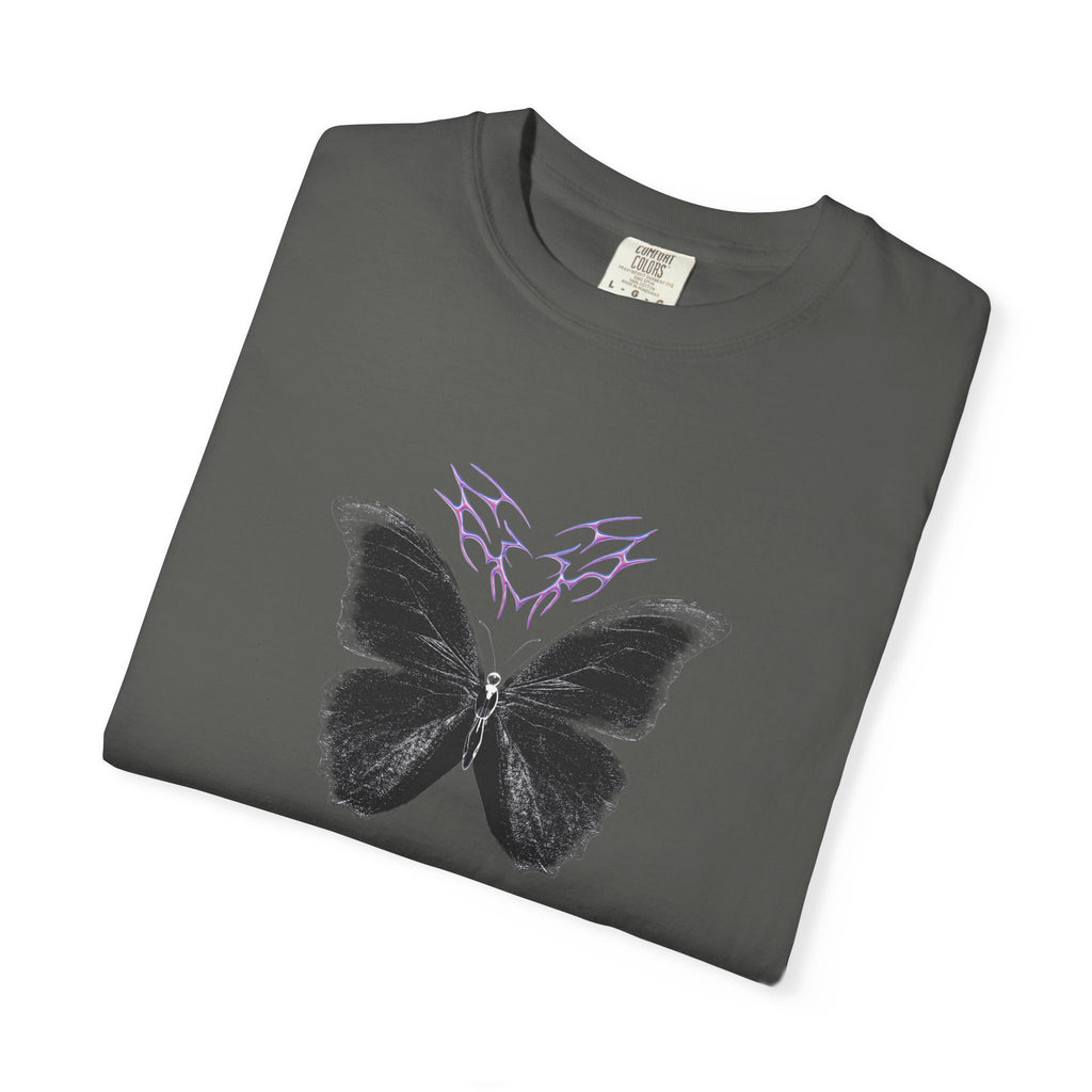 Unisex Garment-Dyed Butterfly Shadowseam T-shirt