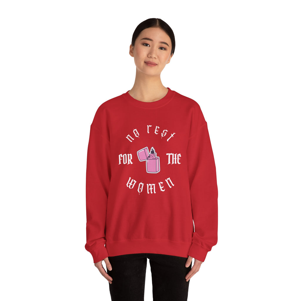 No Rest For Women Unisex Heavy Blend™ Crewneck Sweatshirt