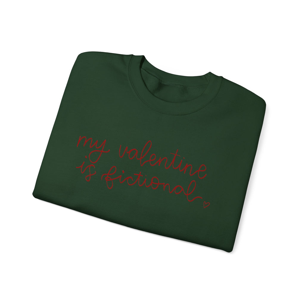 Fictional Vday Unisex Crewneck Sweatshirt