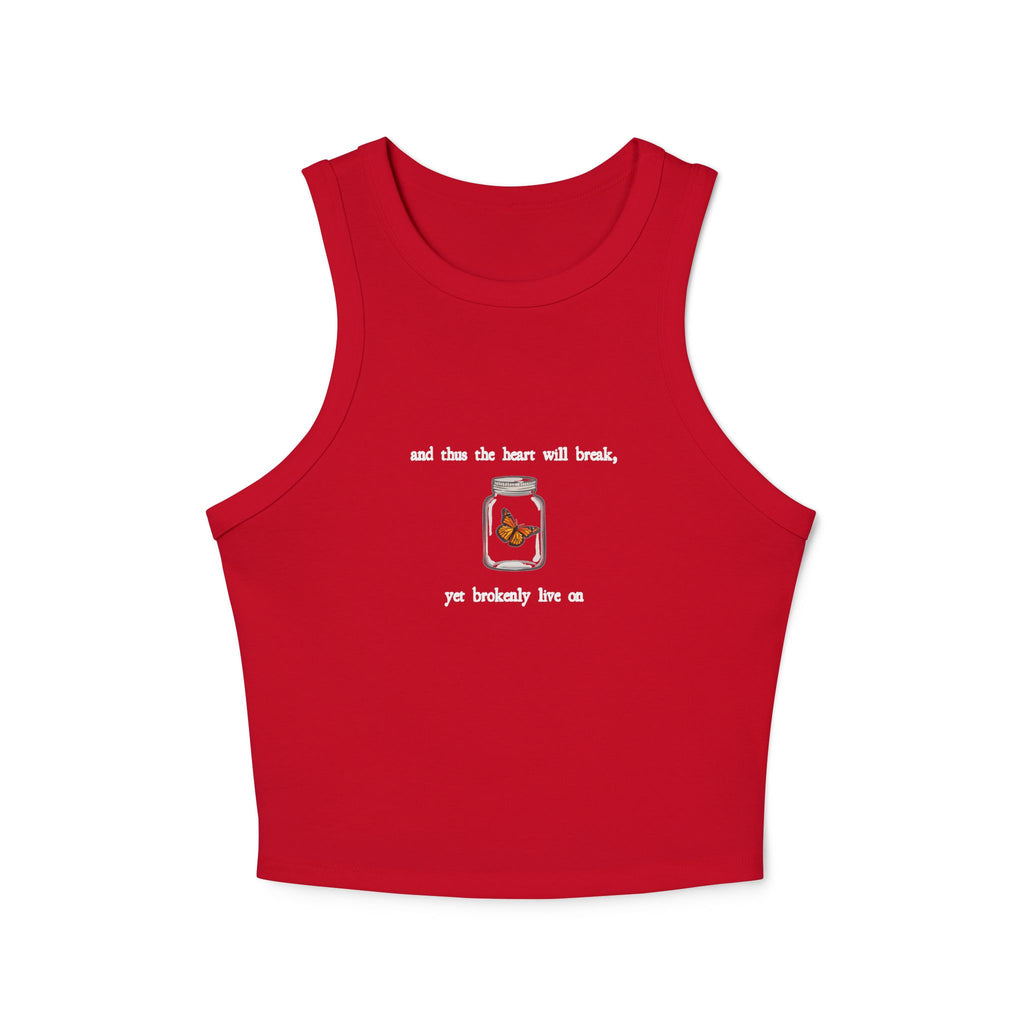 Frankenstein Women's Micro Rib Racer Tank Top