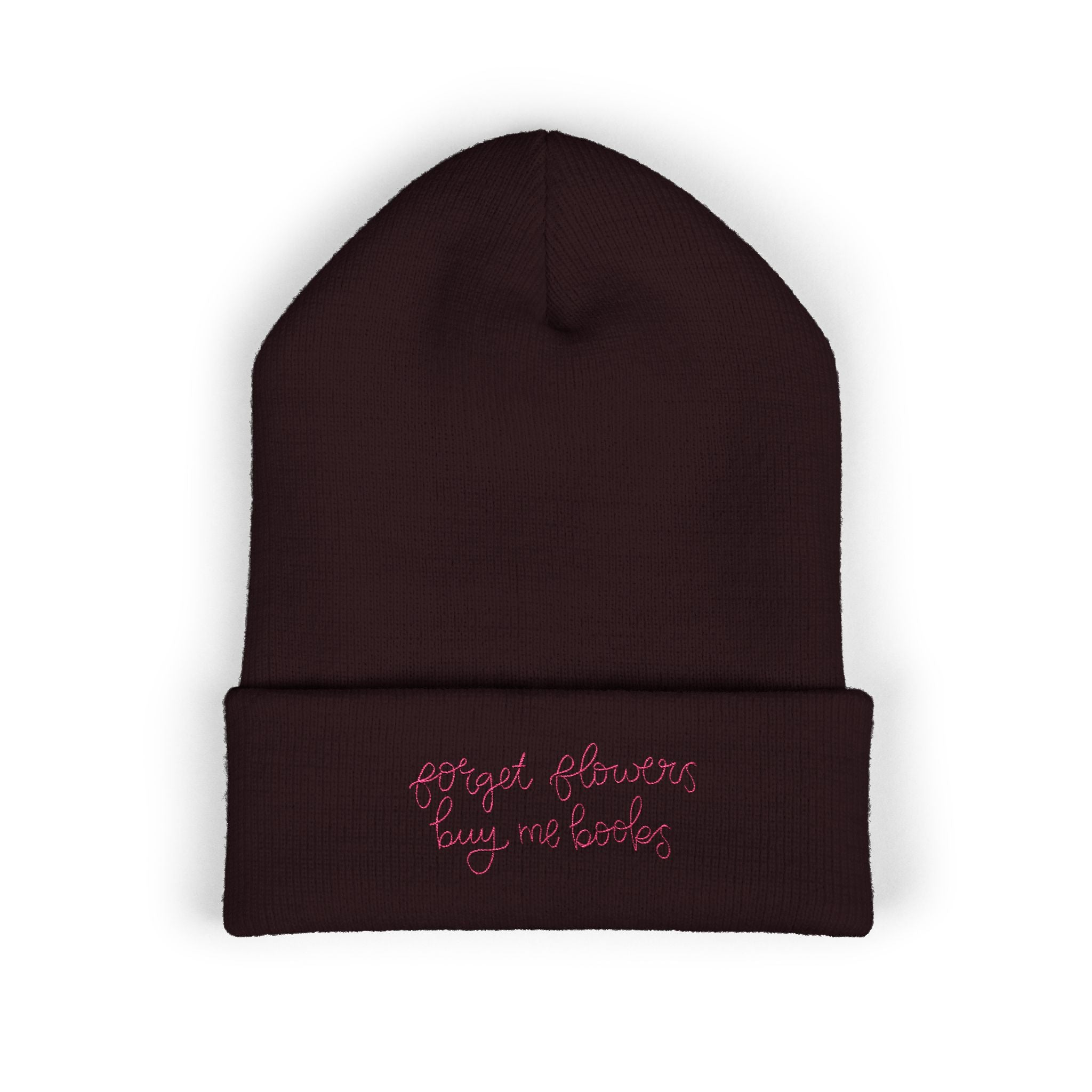 Buy Me Books Classic Cuffed Beanie (Embroidery)