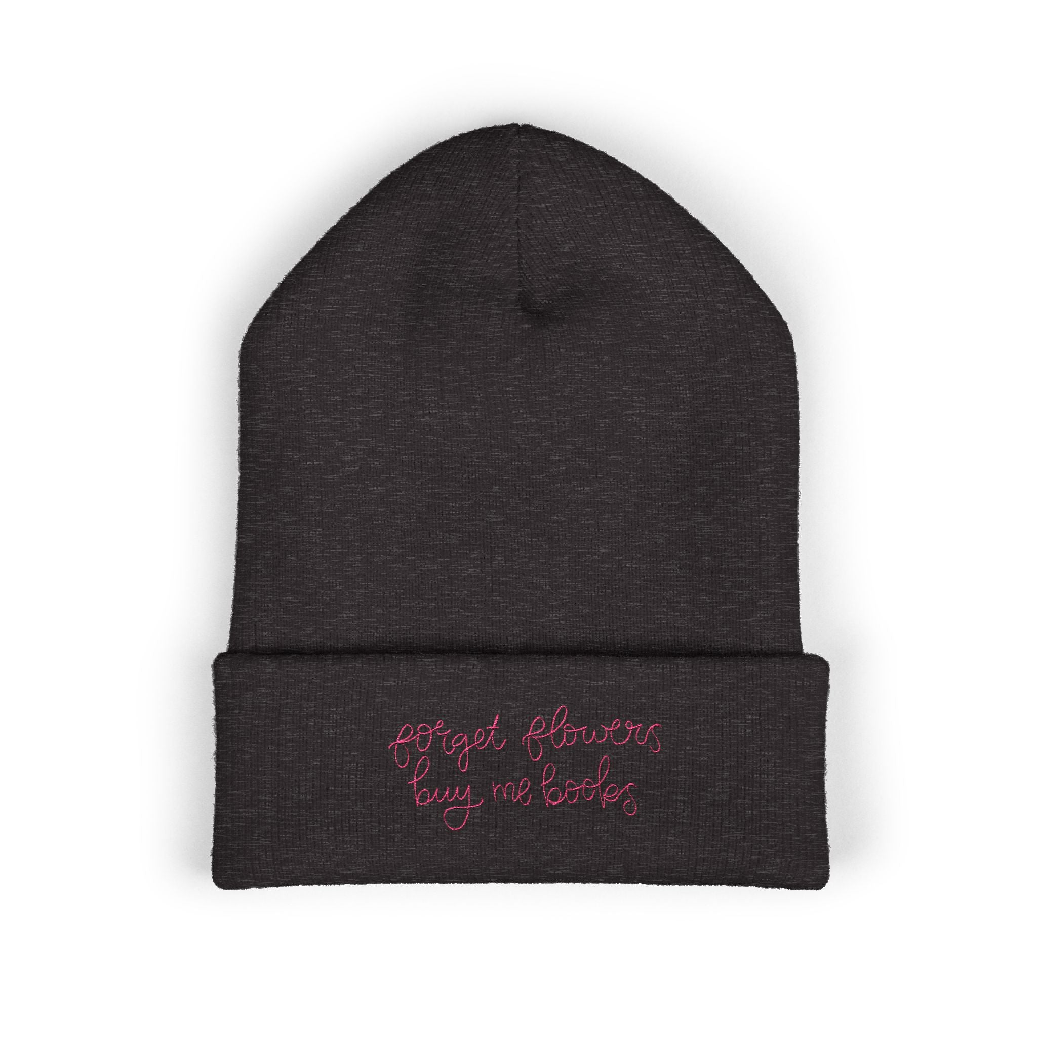 Buy Me Books Classic Cuffed Beanie (Embroidery)
