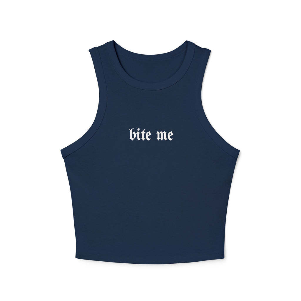 Bite Me Racer Tank Top