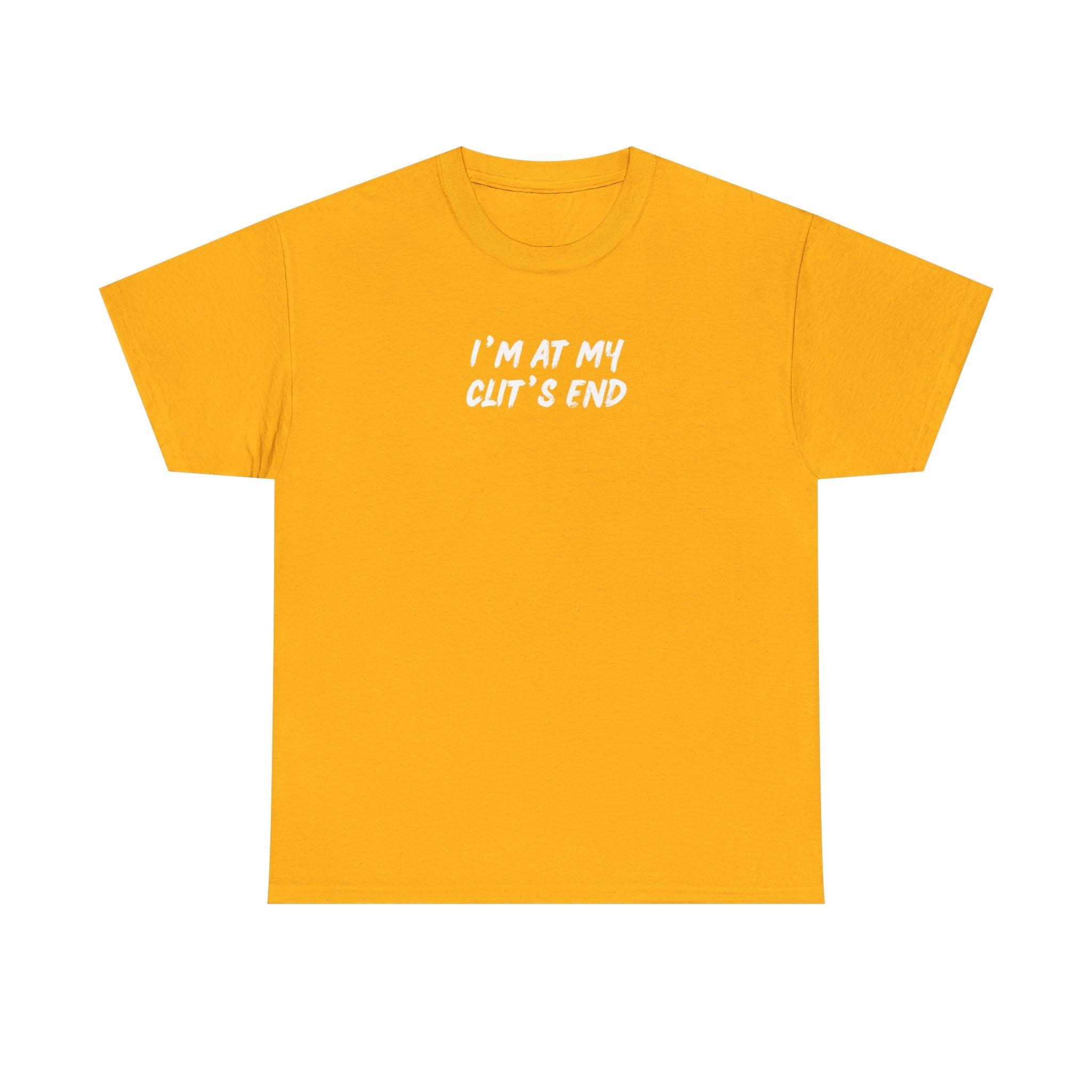 Clits End Cotton Tee