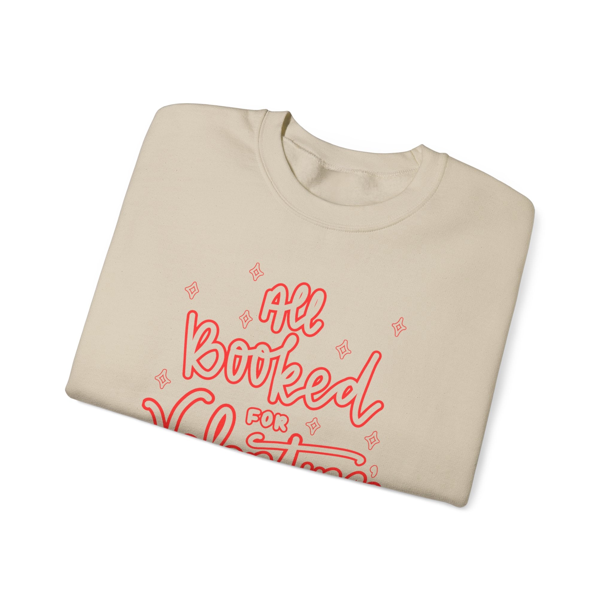 All Booked Vday Unisex Crewneck Sweatshirt
