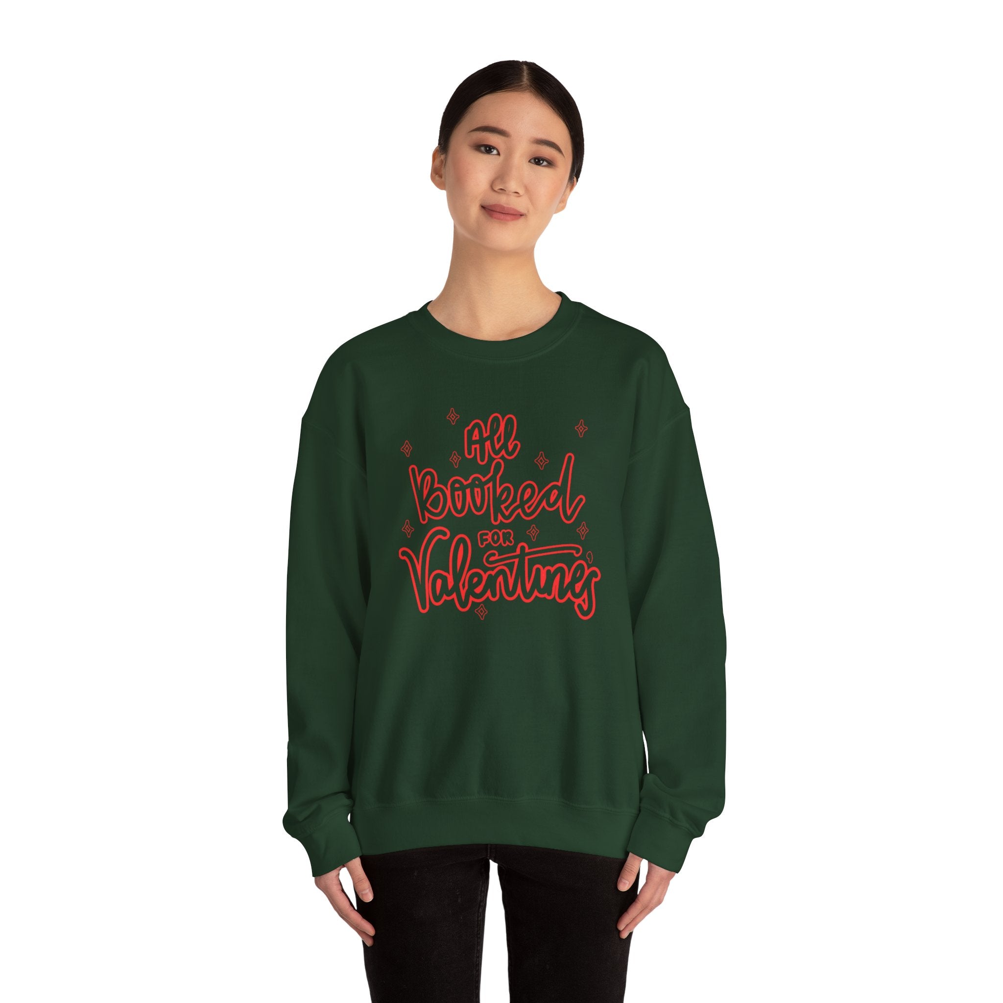 All Booked Vday Unisex Crewneck Sweatshirt