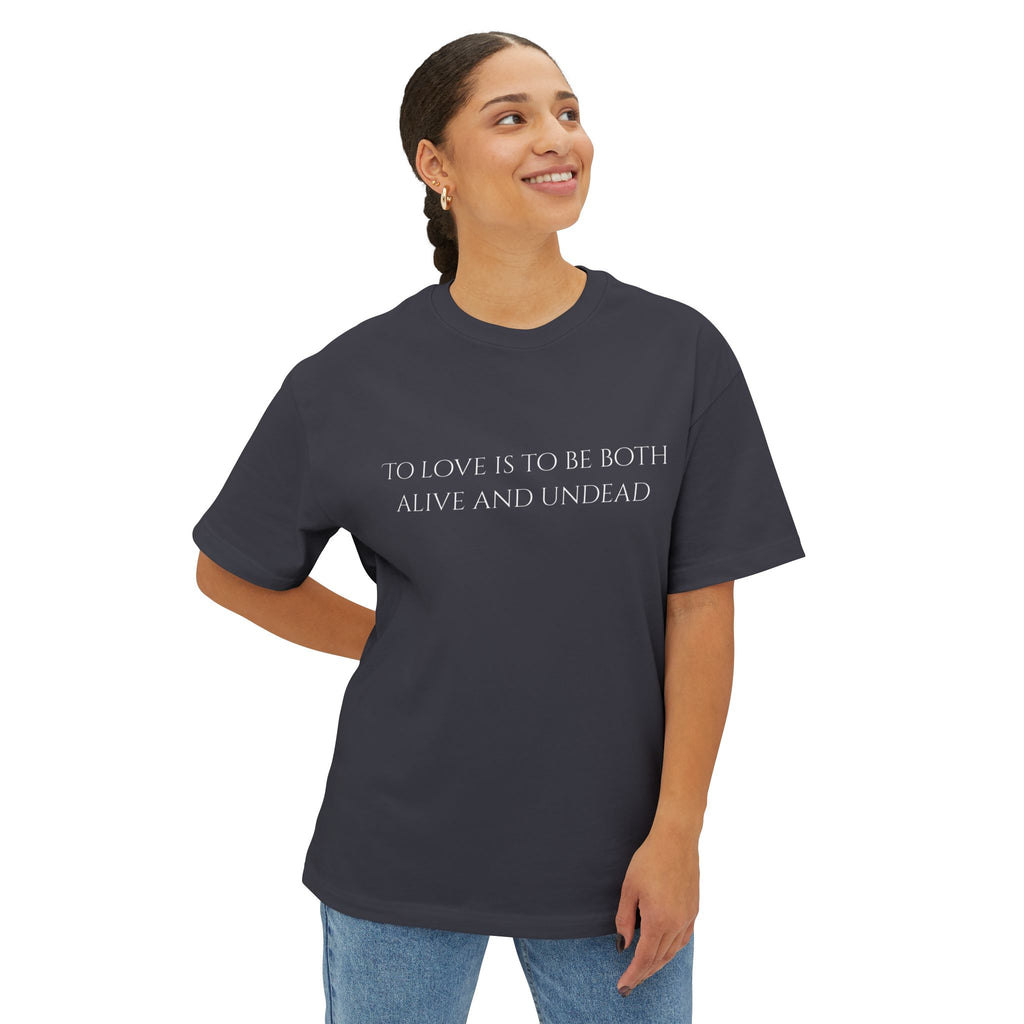 Dracula insp.  Oversized Boxy Tee