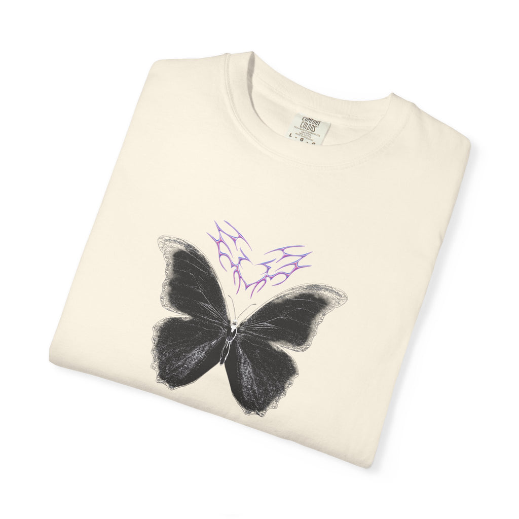 Unisex Garment-Dyed Butterfly Shadowseam T-shirt