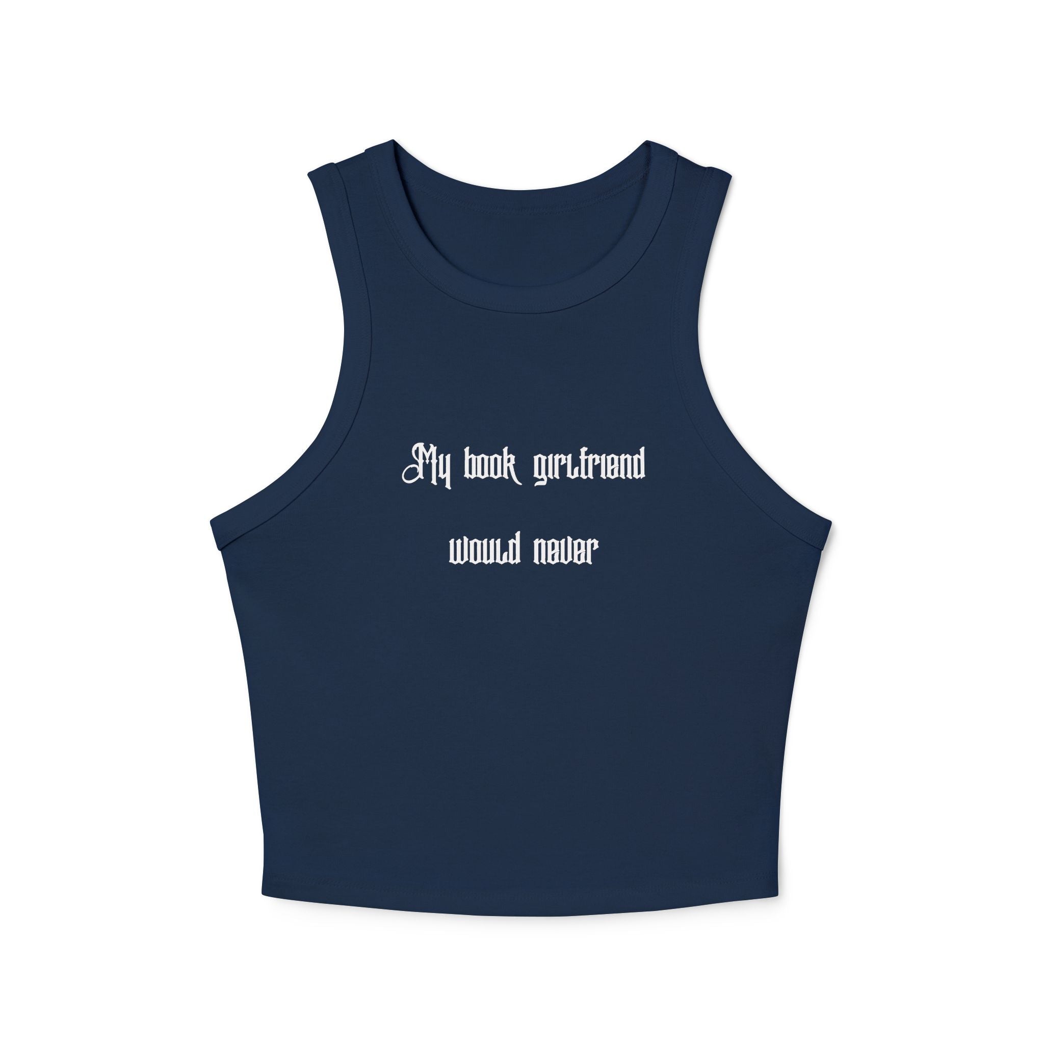Book GF Micro Rib Racer Tank Top