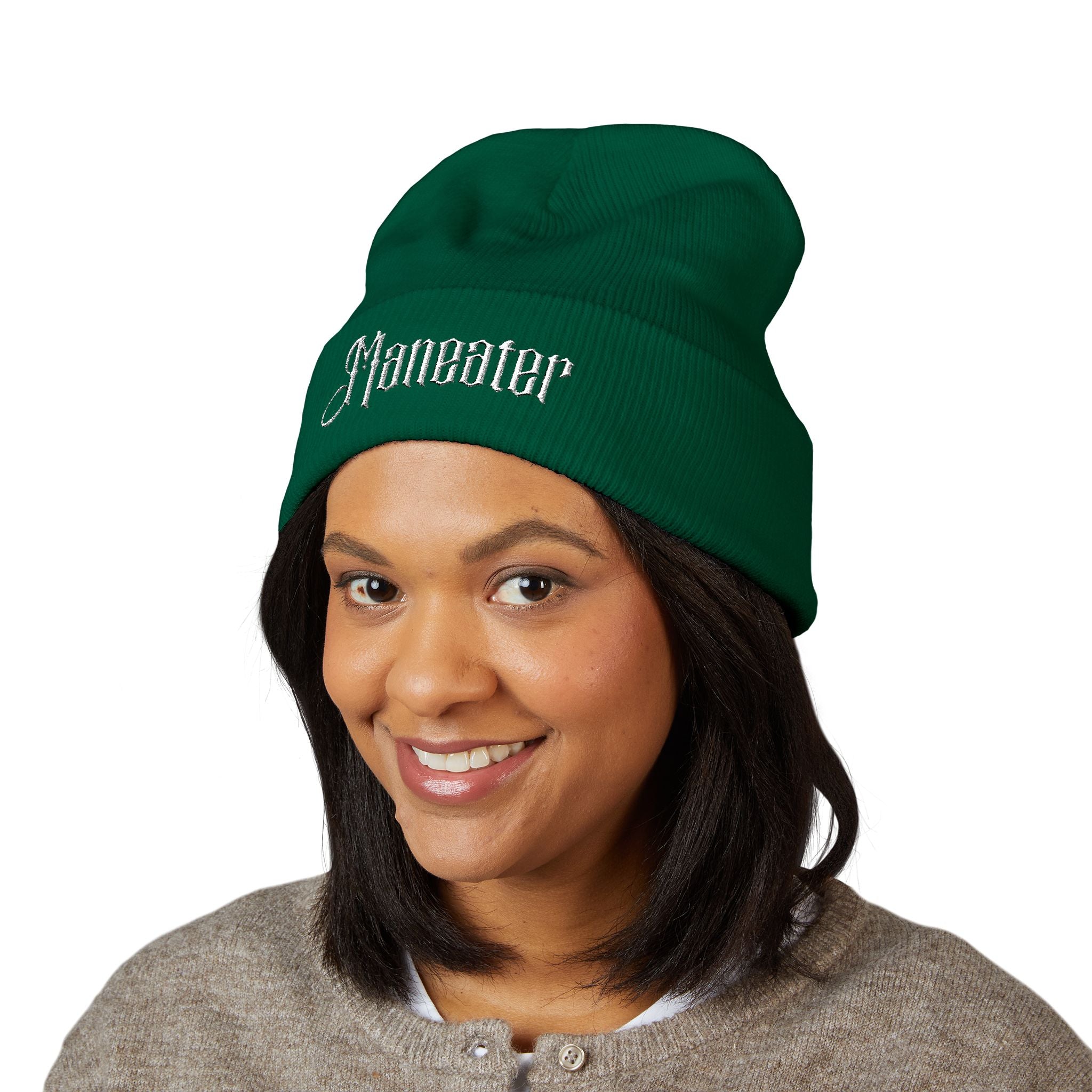 Maneater Classic Cuffed Beanie (Embroidery)