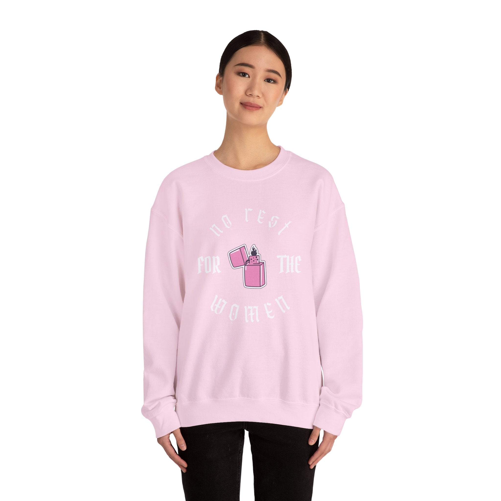 No Rest For Women Unisex Heavy Blend™ Crewneck Sweatshirt