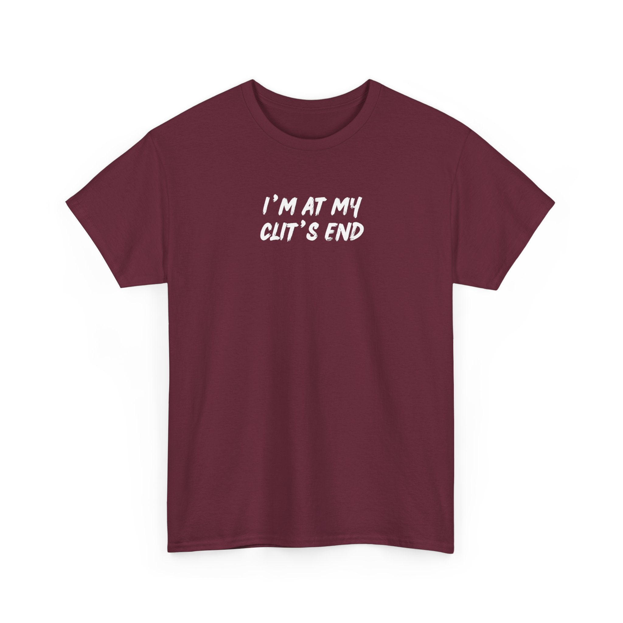 Clits End Cotton Tee