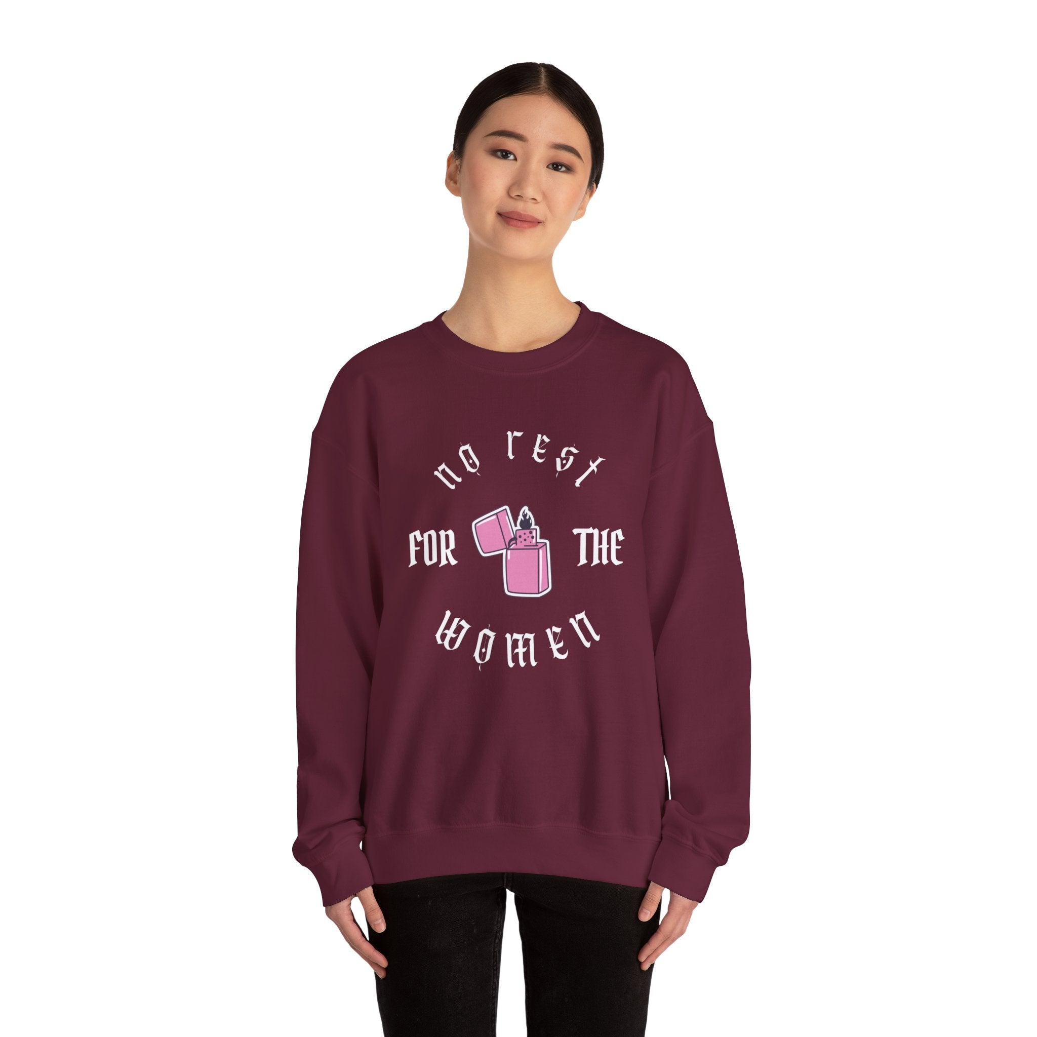 No Rest For Women Unisex Heavy Blend™ Crewneck Sweatshirt