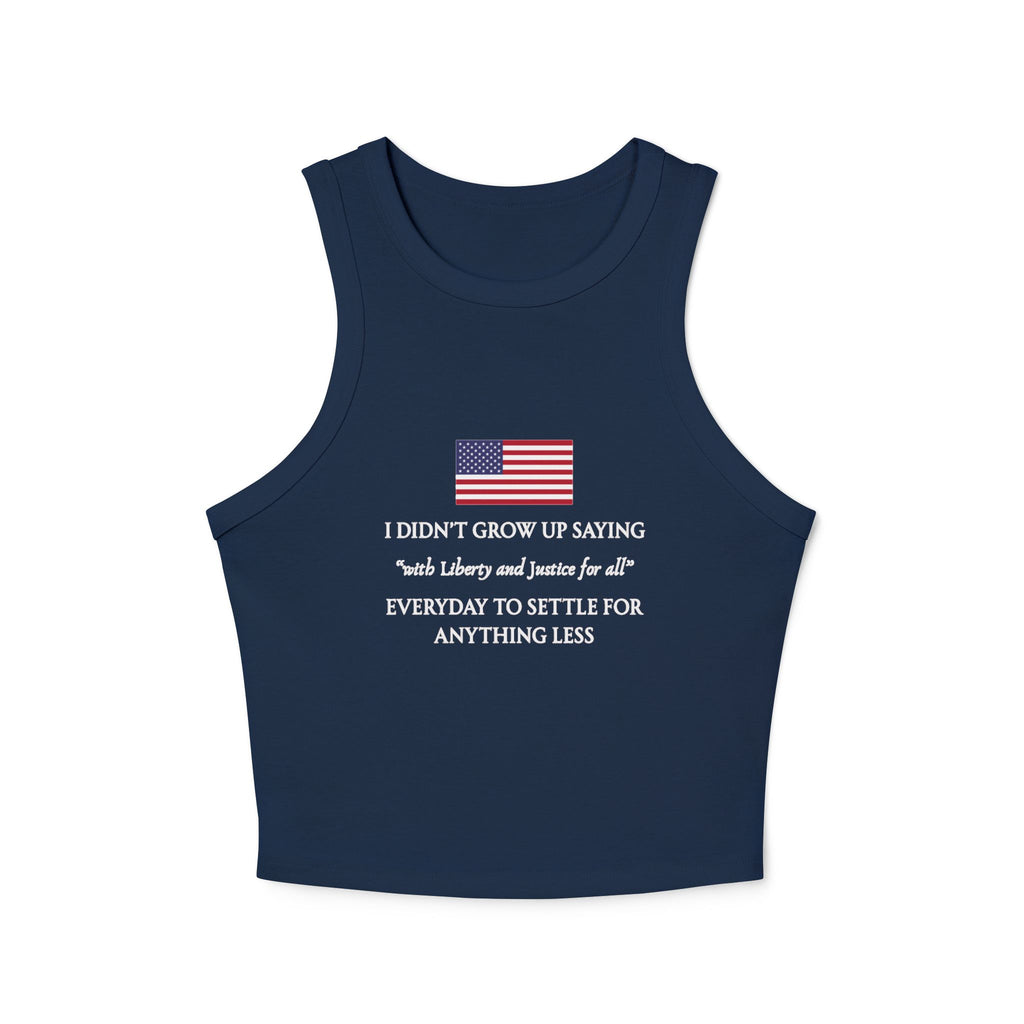Liberty&Justicd Micro Rib Tank Top