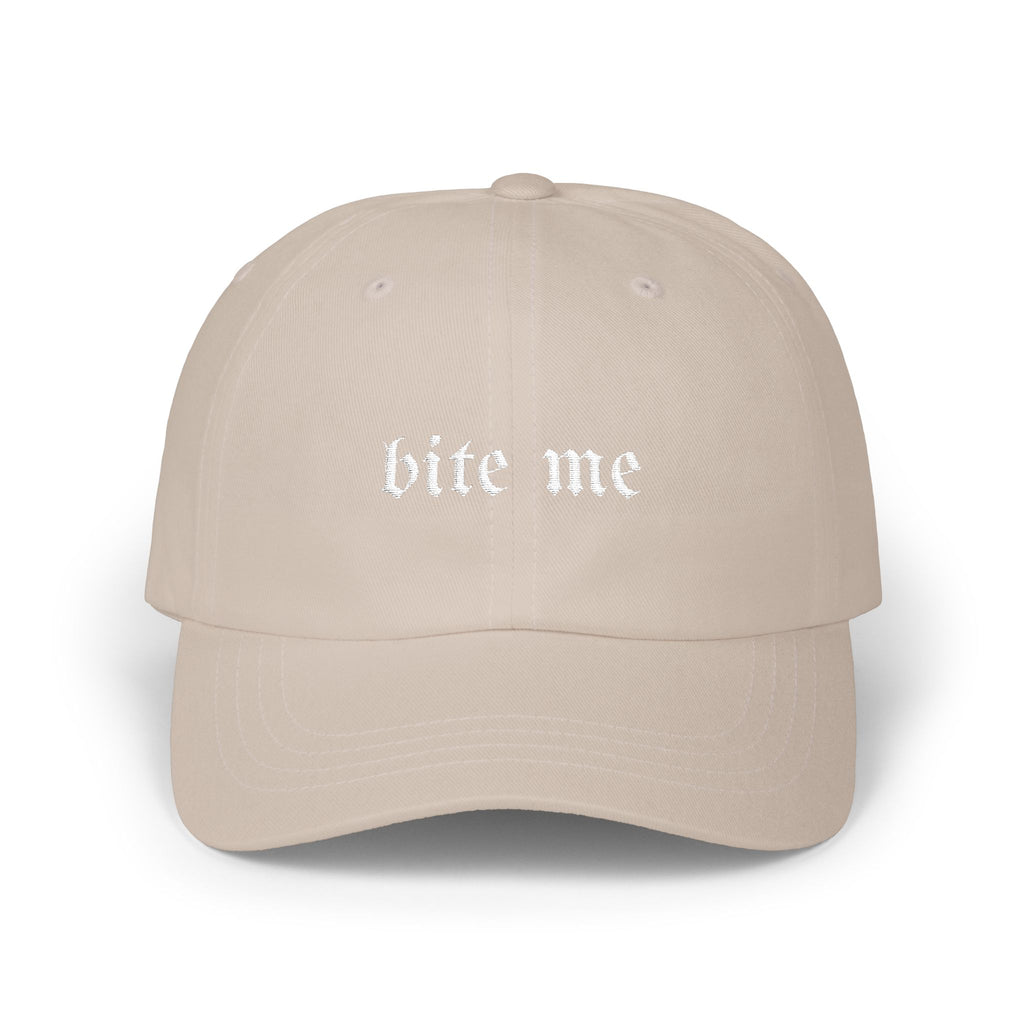 Bite Me Dad Cap