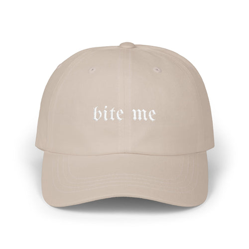 Bite Me Dad Cap