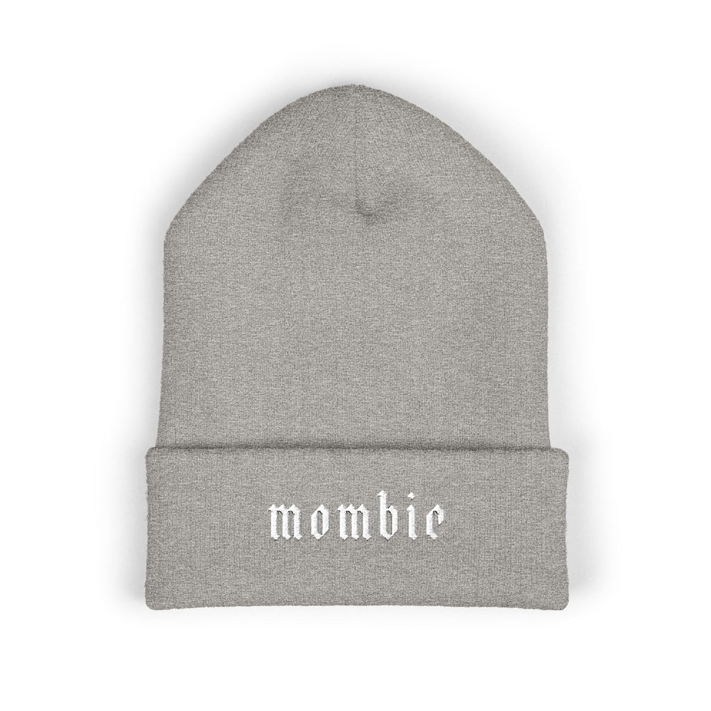 Mombie Cuffed Beanie (Embroidery)