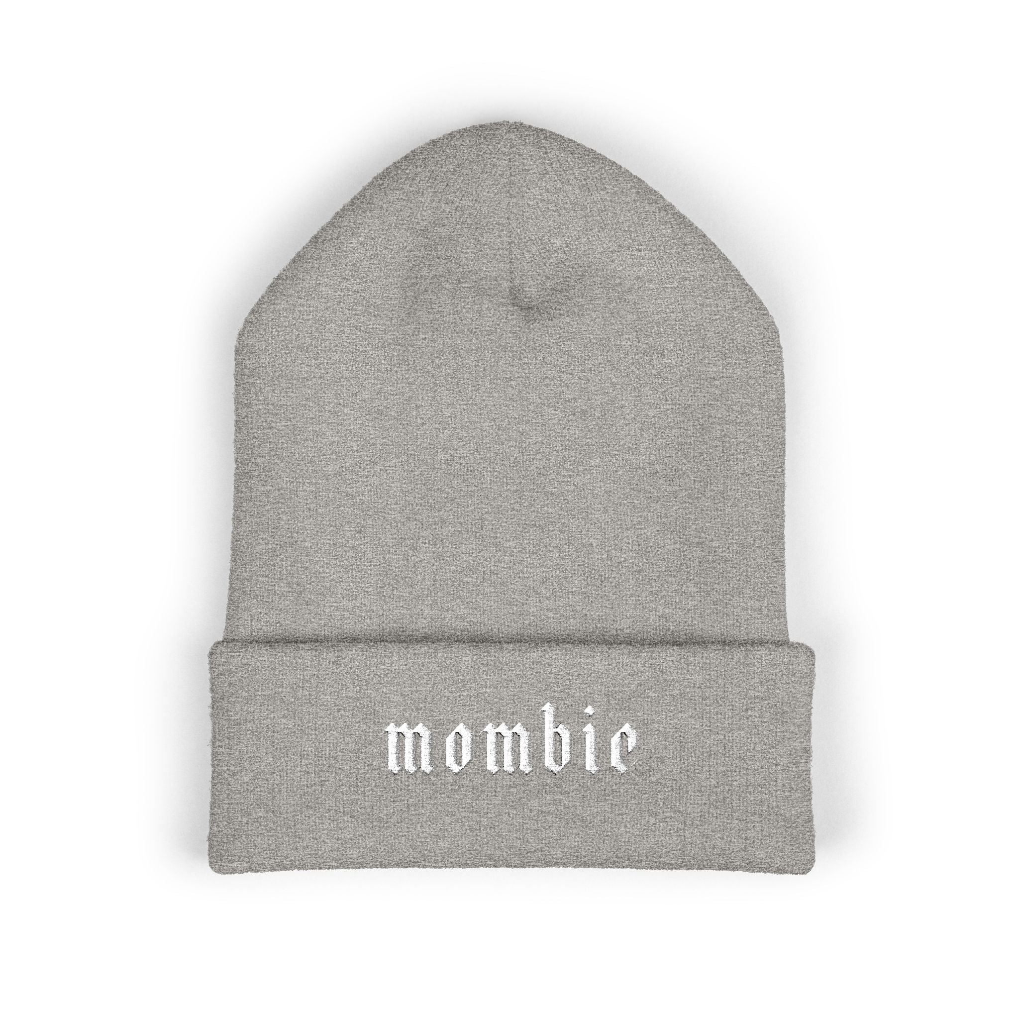Mombie Cuffed Beanie (Embroidery)