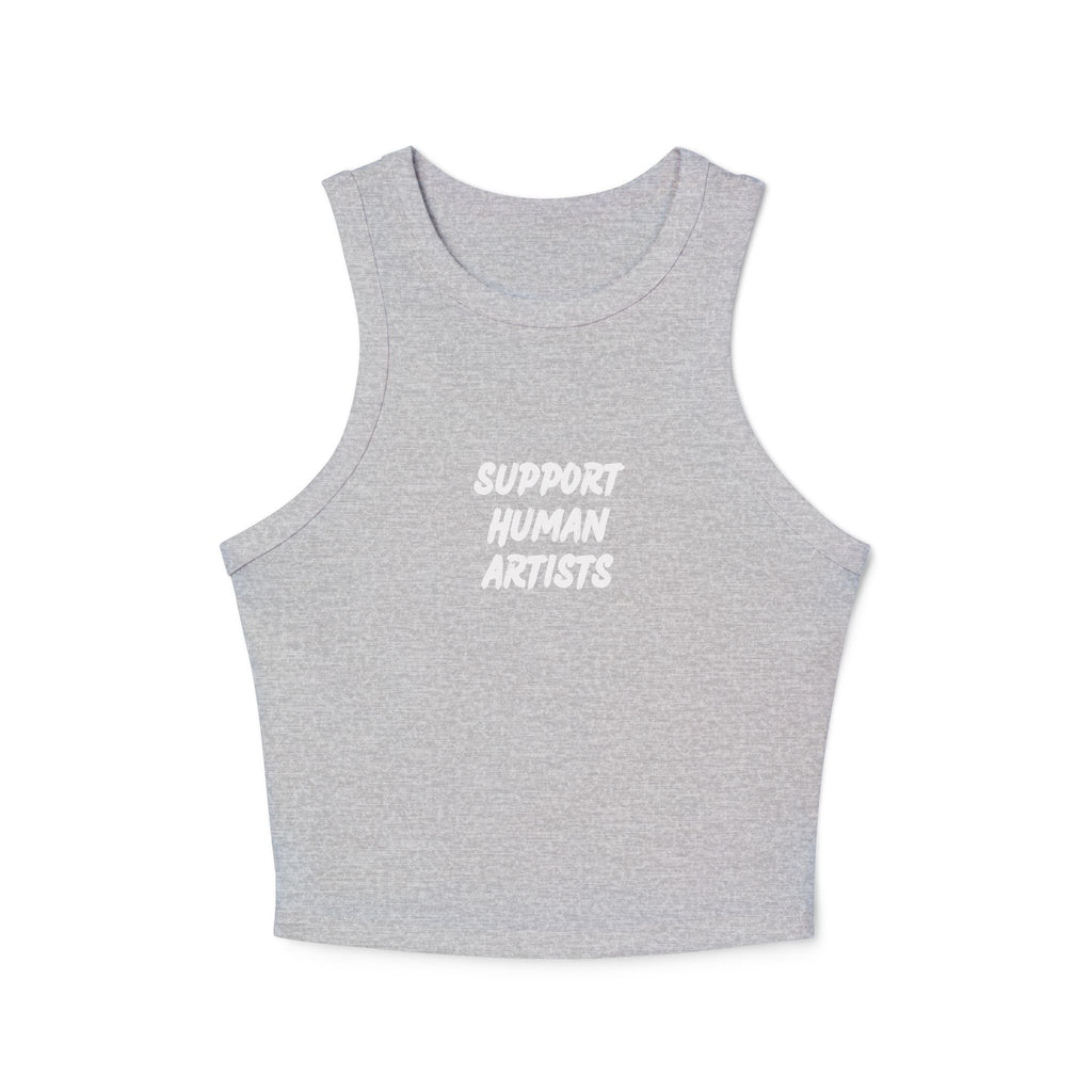 Human Artists Racer Tank Top