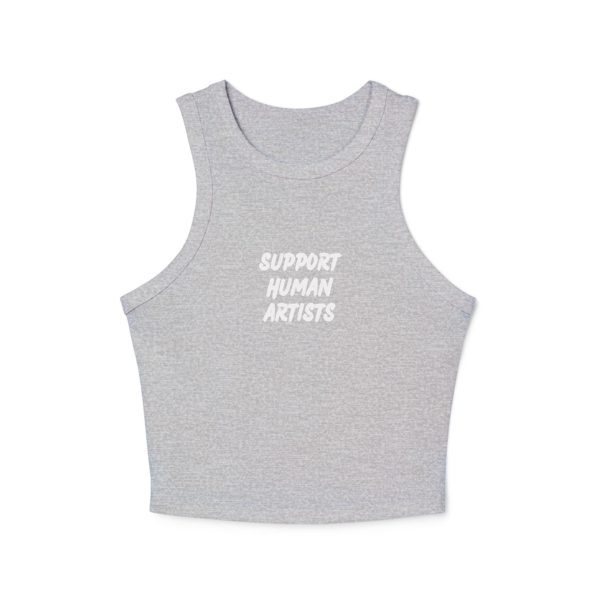 Human Artists Racer Tank Top